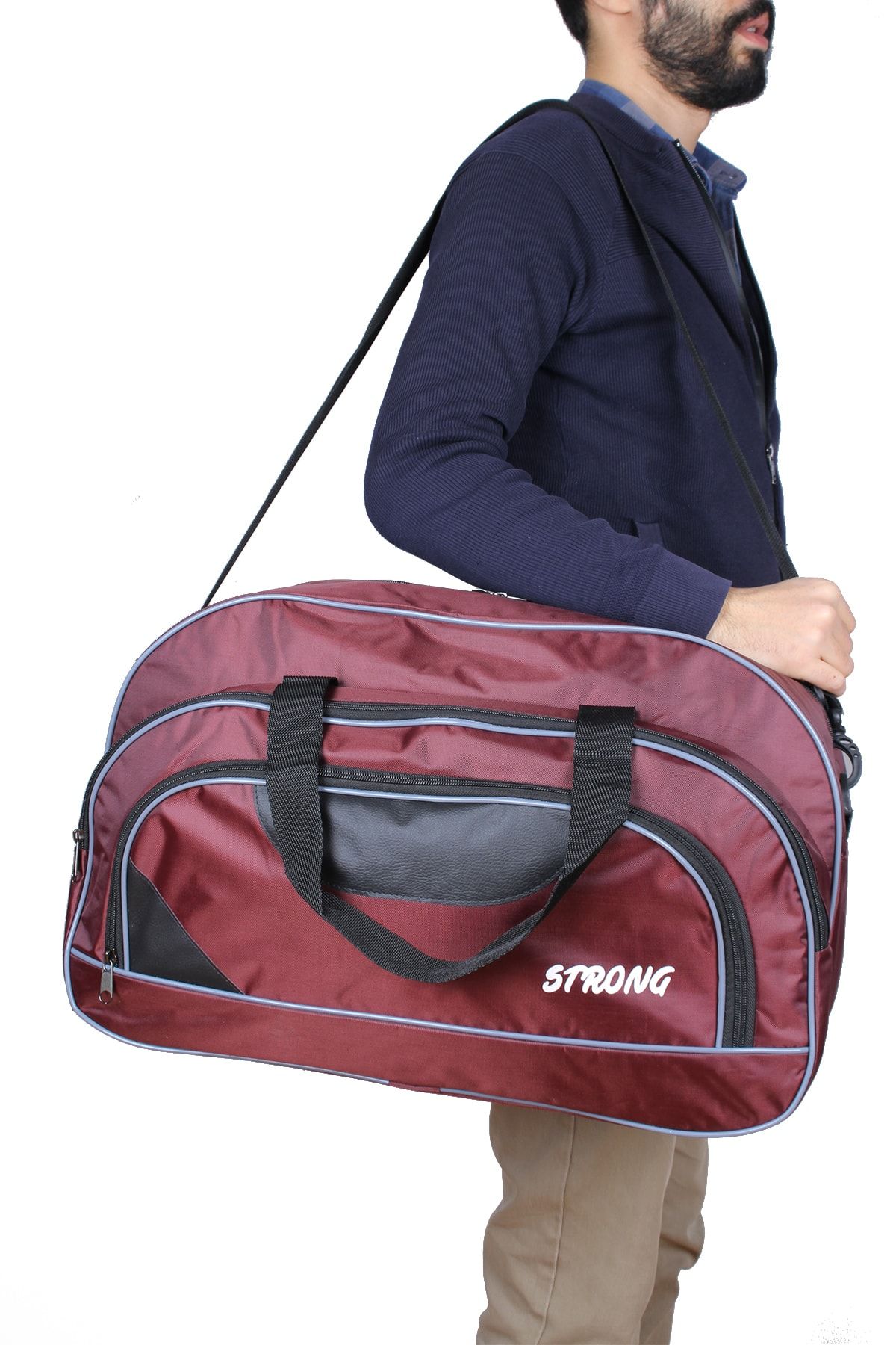 Strong Bag Strong Omuz Askılı Büyük Boy Spor Seyahat Çantası