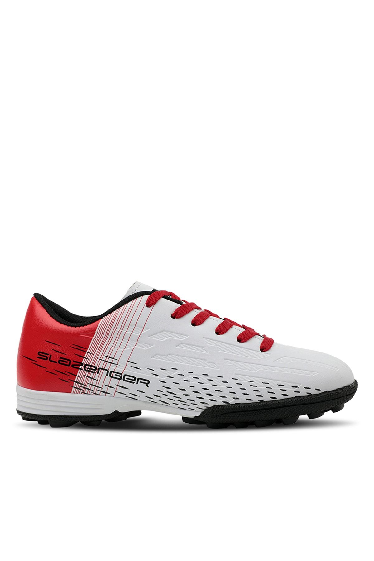 Slazenger Score Hs Futbol Erkek Halı Saha Ayakkabı Beyaz / Kırmızı