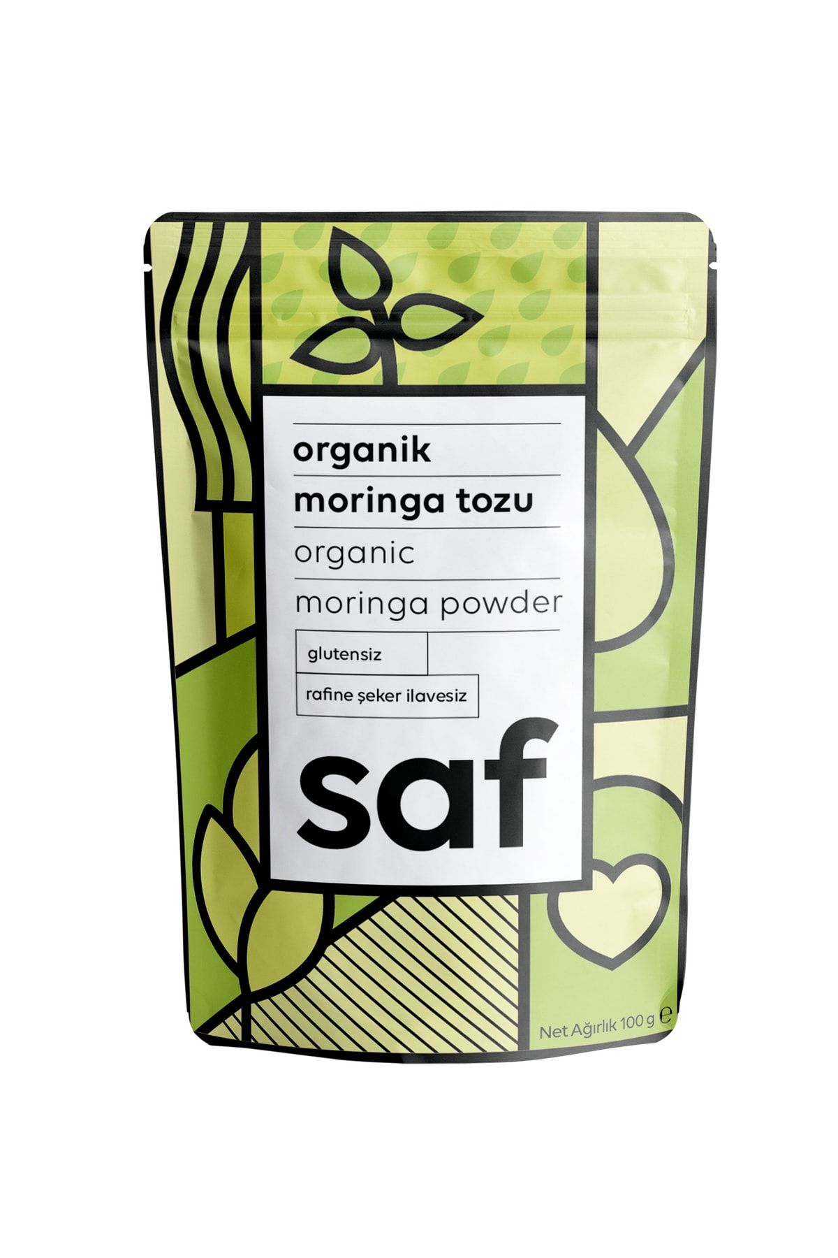 Saf Nutrition Organik Moringa Tozu 100 gr
