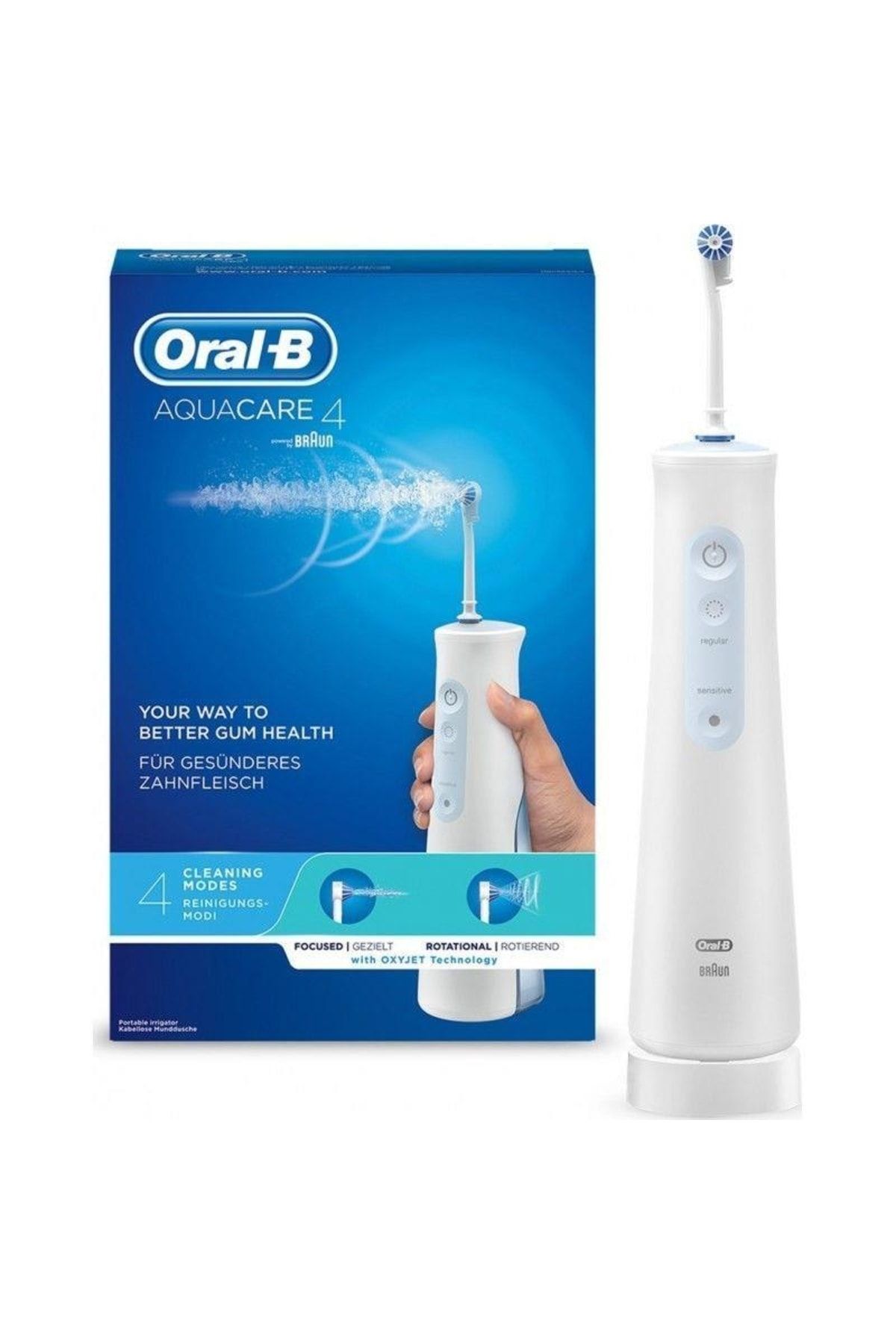 Oral-B Aquacare 4 Taşınabilir Ağız Duşu Diş Fırçası