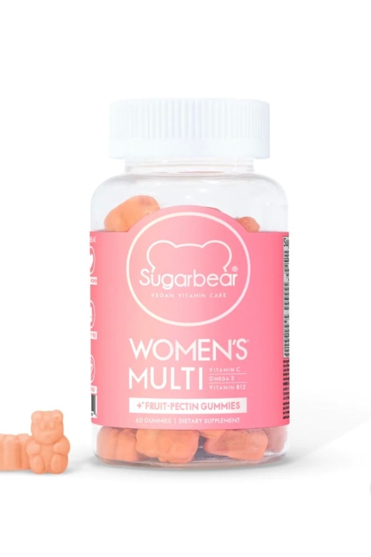Sugarbear Women's Multi Vitamin Kadınlara Özel 60 Kapsül
