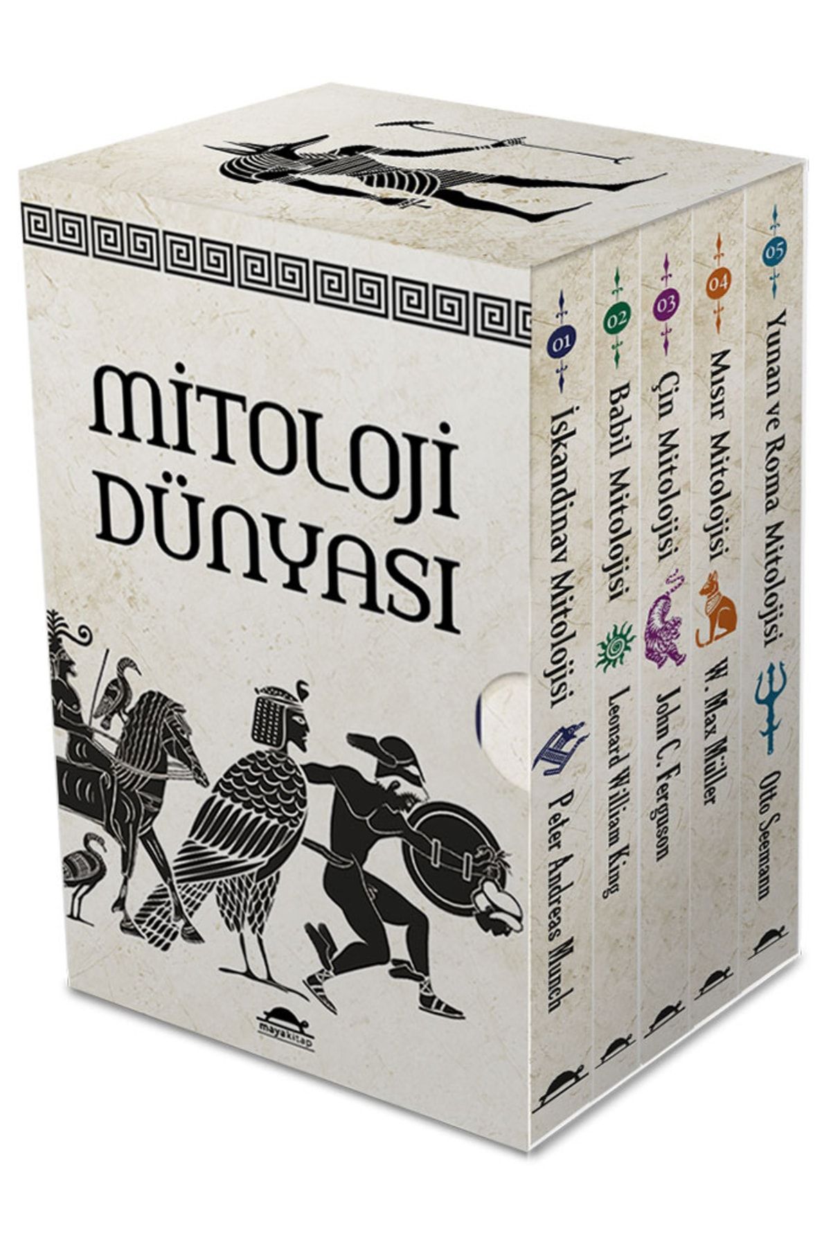 Maya Kitap Maya Mitolojik Kitaplar Seti- (ÖZEL KUTULU 5 KİTAP TAKIM)