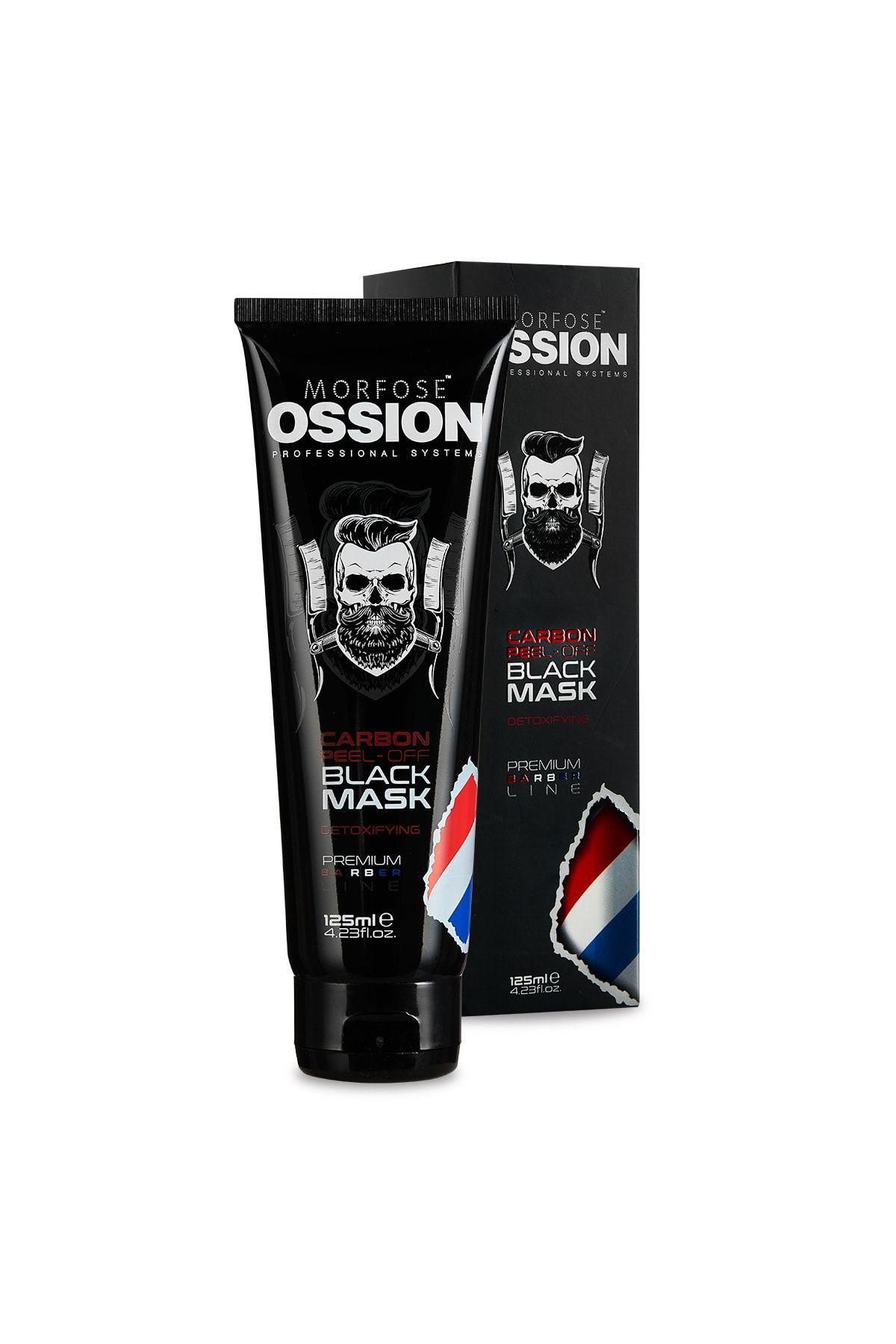 Ossion Premium Barber Peel Off Black Mask 125 Ml