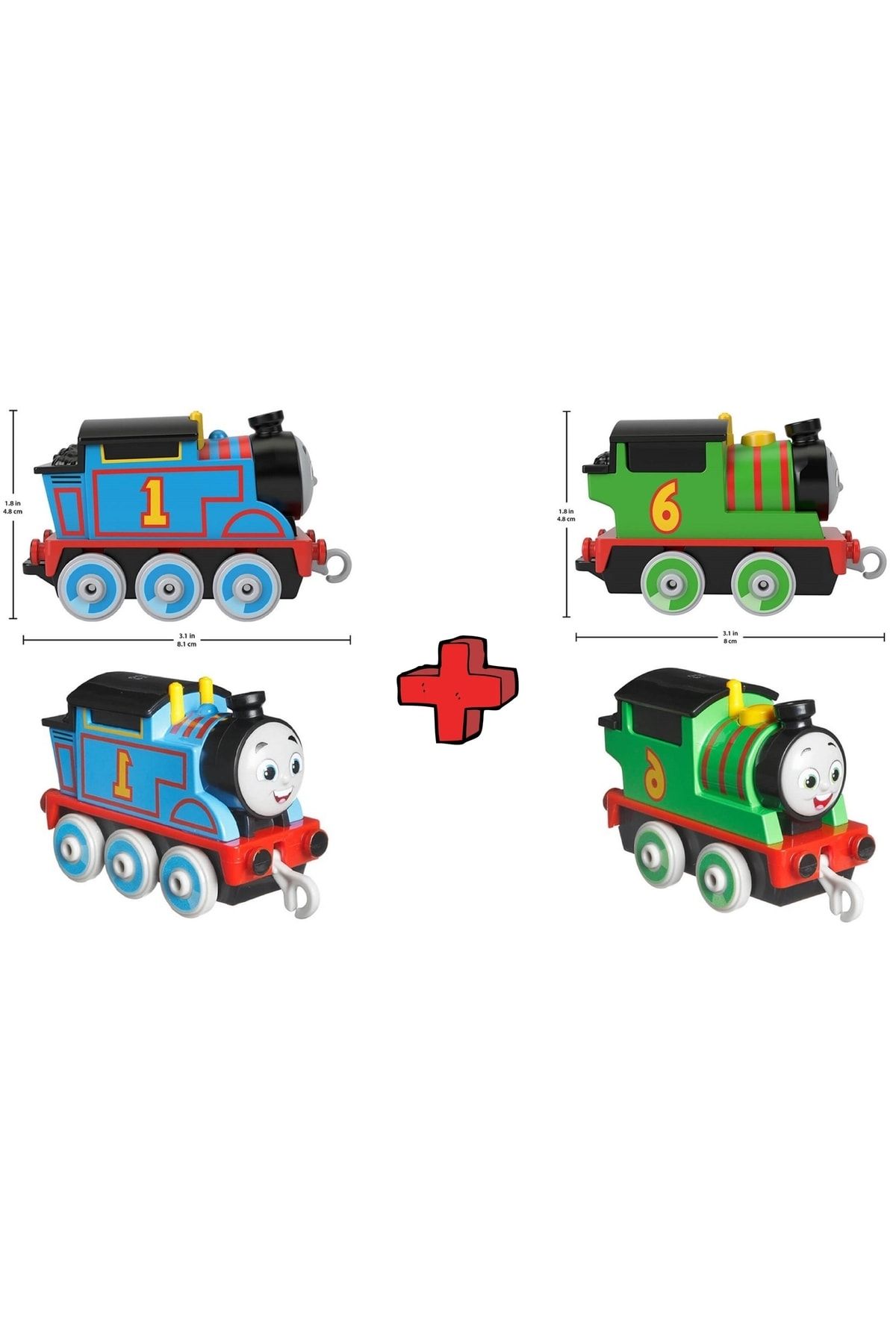 Thomas Friends 2'li Set Thomas Ve Percy Orijinal Lisanslı Thomas Ve Arkadaşları Orjinal And Friends Oyuncak Tren