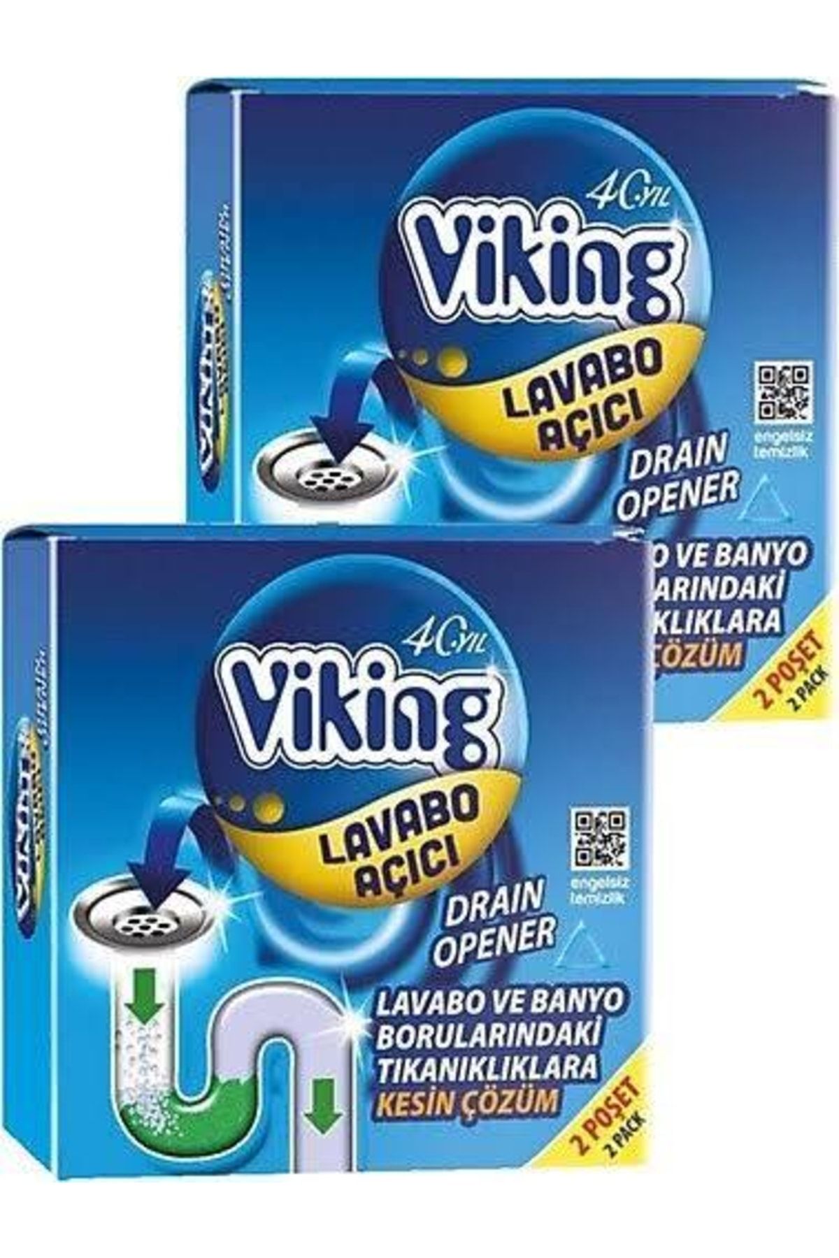 Viking Lavabo Açıcı 2 Adet