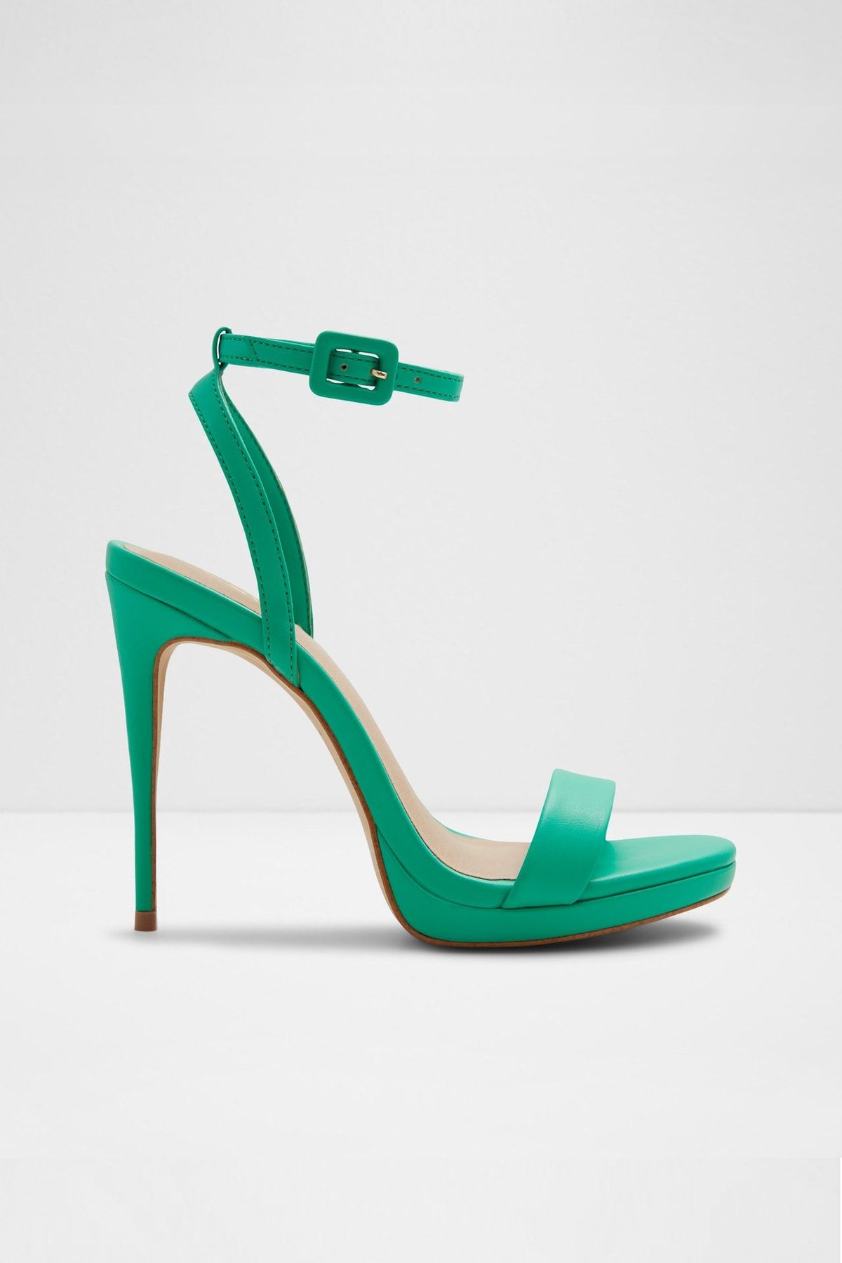 Aldo Kat - Yeşil Kadın Abiye Topuklu Sandalet