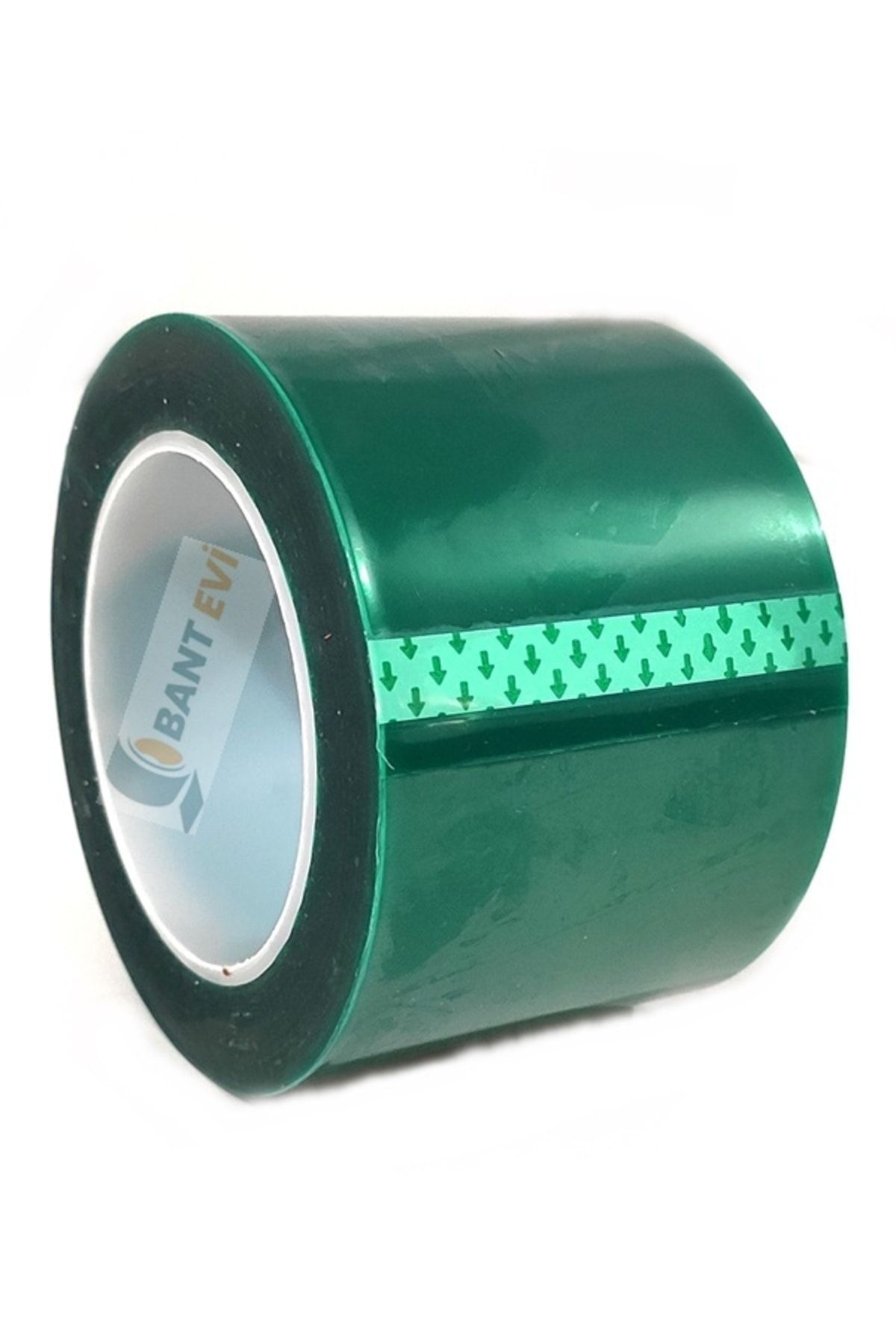 BANT EVİ Yüksek Isıya Dayanıklı Maskeleme Bandı 50mm X 66metre Yeşil Polyester 5cm