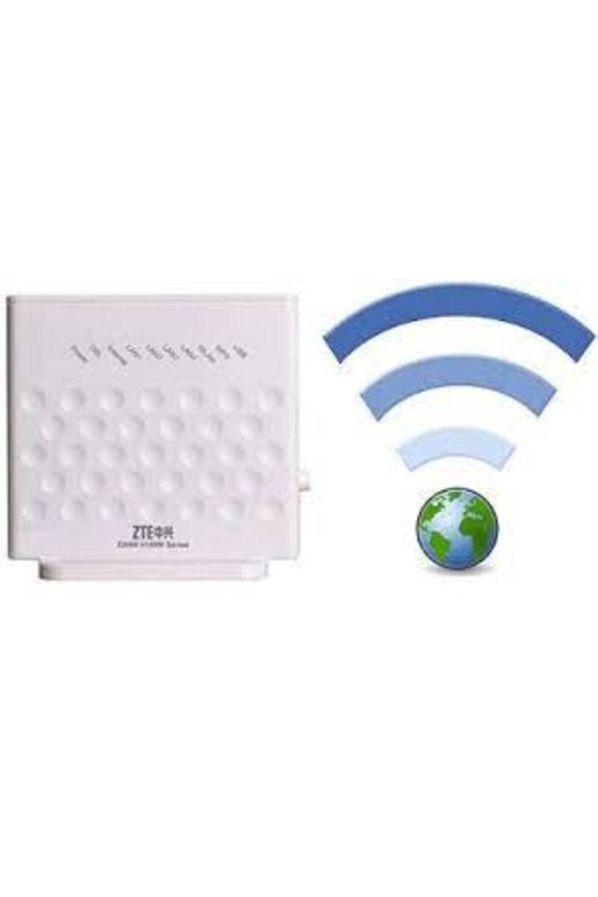 ZTE H108n, Usb Fast Ethernet, 4 Port 300 Mbps Adsl-2 Kablosuz Wifi Modem Router