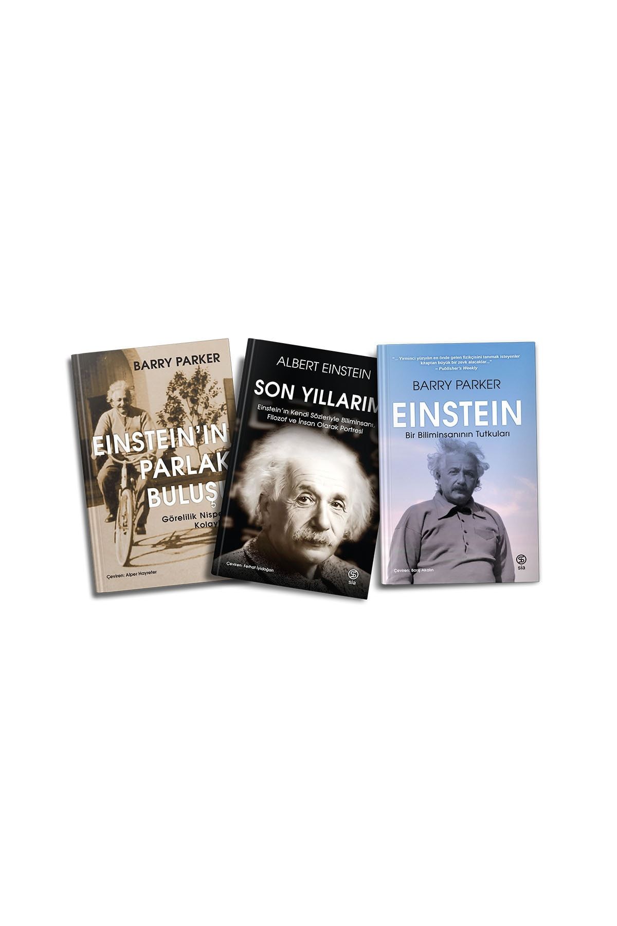 Sia Kitap Albert Einstein Üçlüsü (3 Kitap)