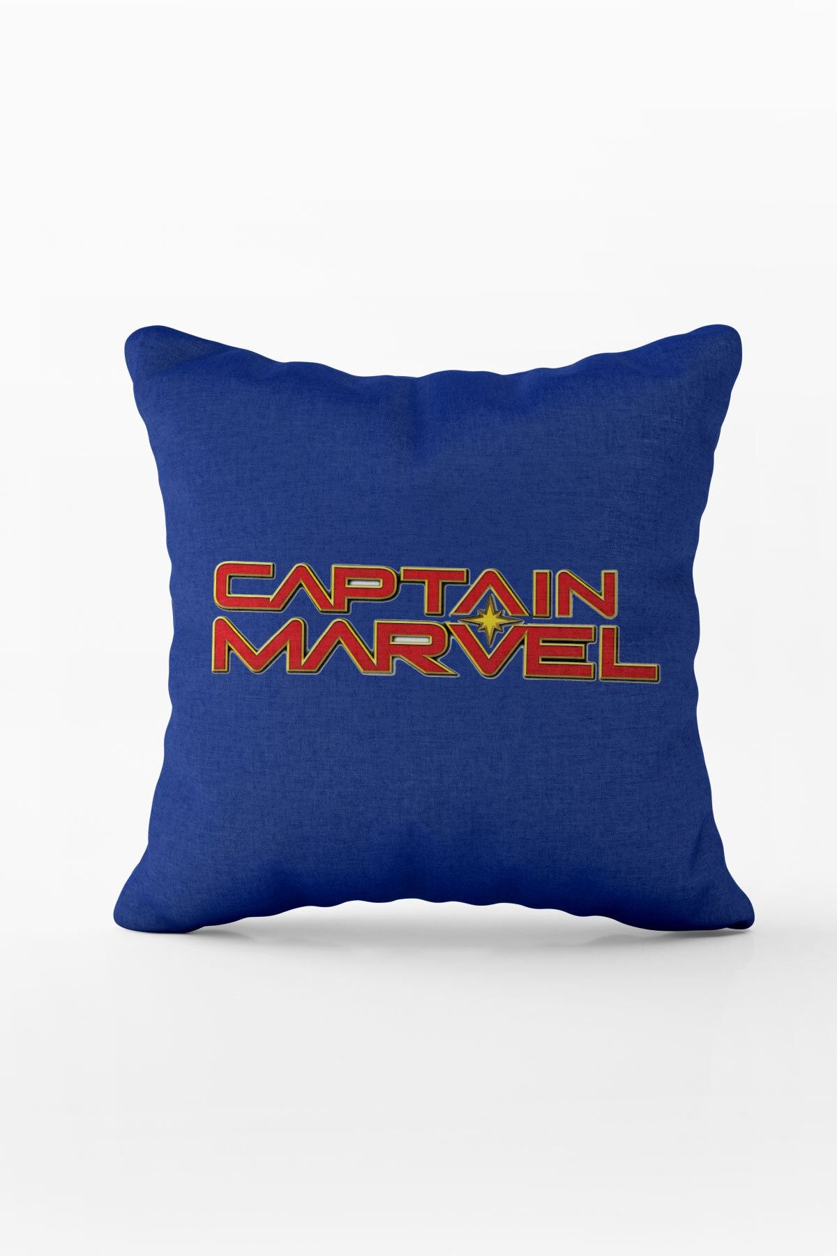 BSB Captain Marvel Dekoratif Kırlent Yastık Kılıfı