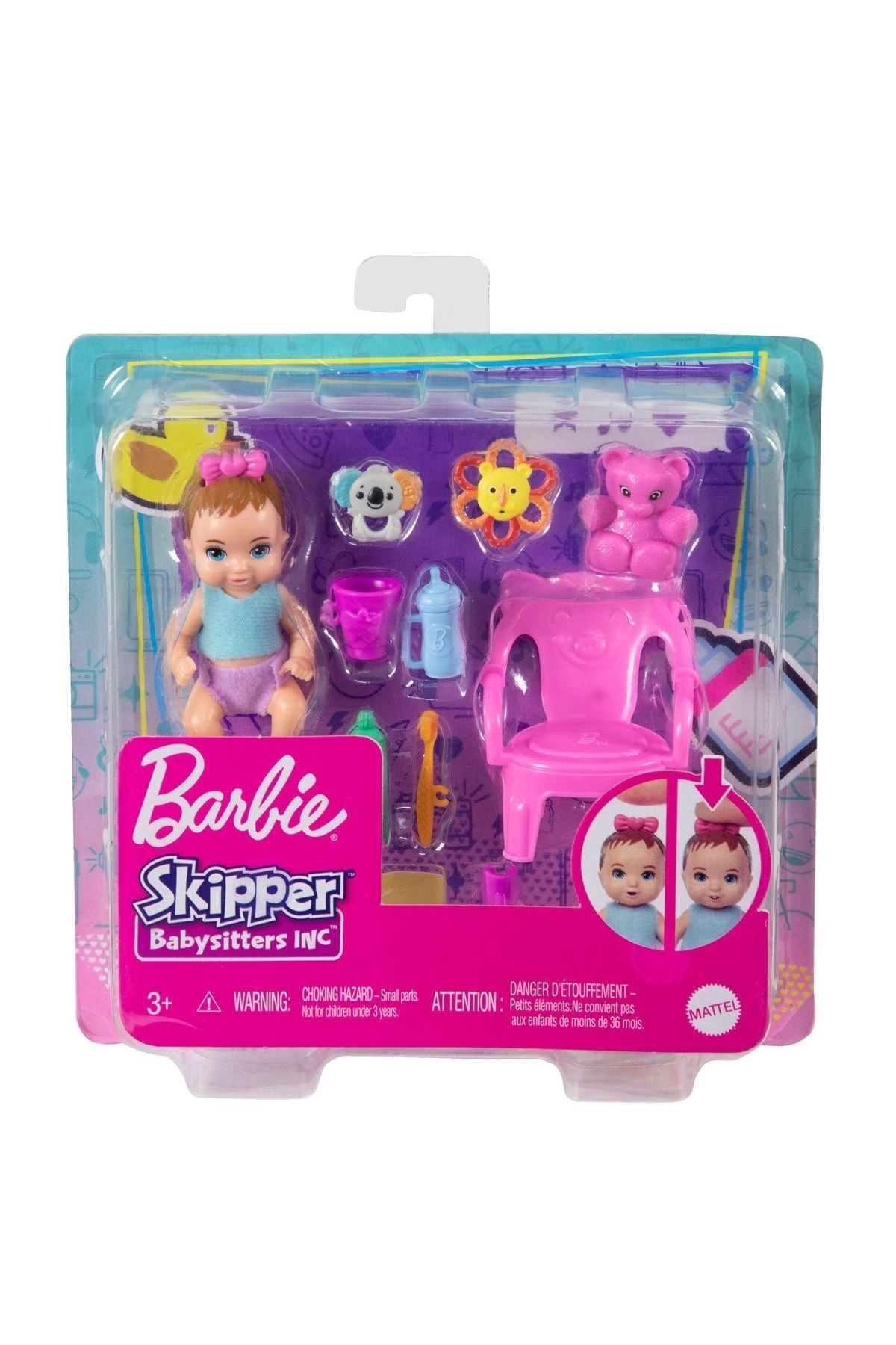 Barbie Bebek Bakıcısı Özellikli Minik Bebekler Hjy29