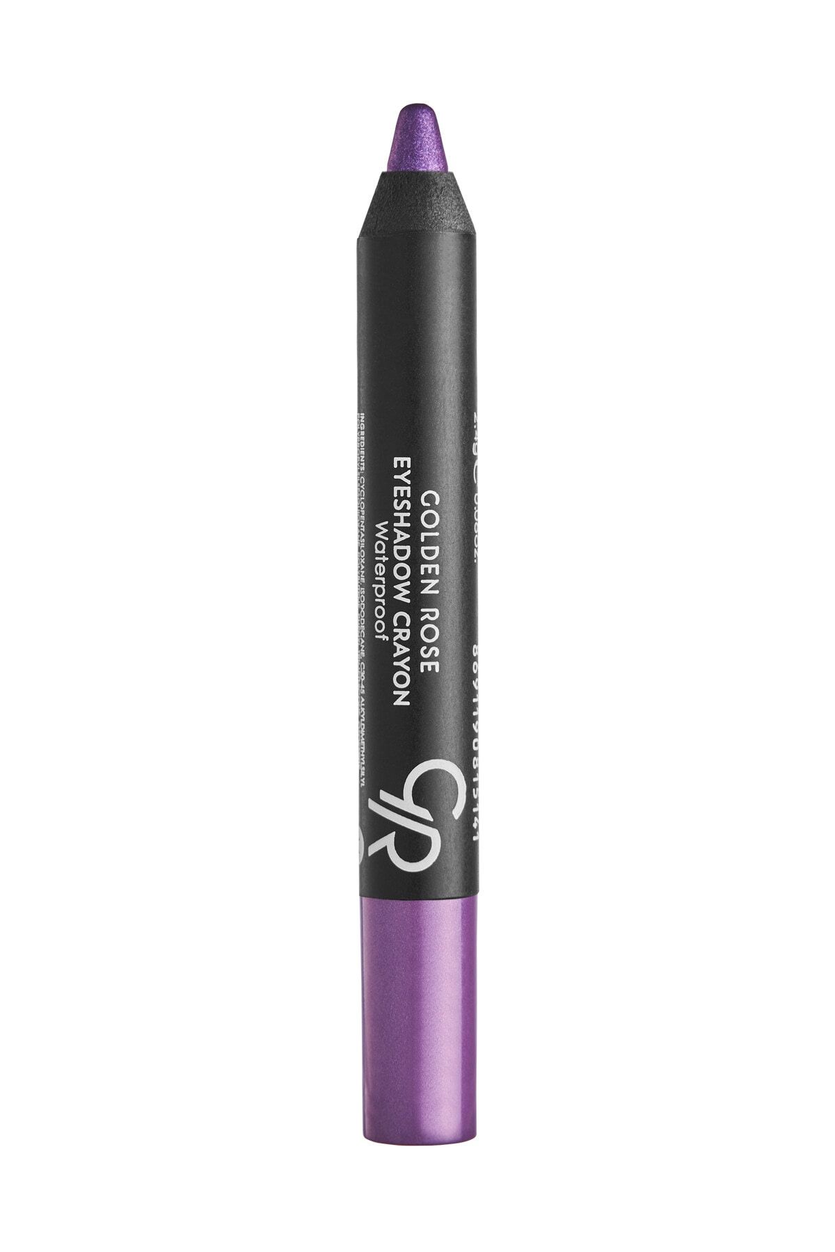 Golden Rose Eyeshadow Crayon Waterproof No: 08 Purple - Suya Dayanıklı Kalem Göz Farı