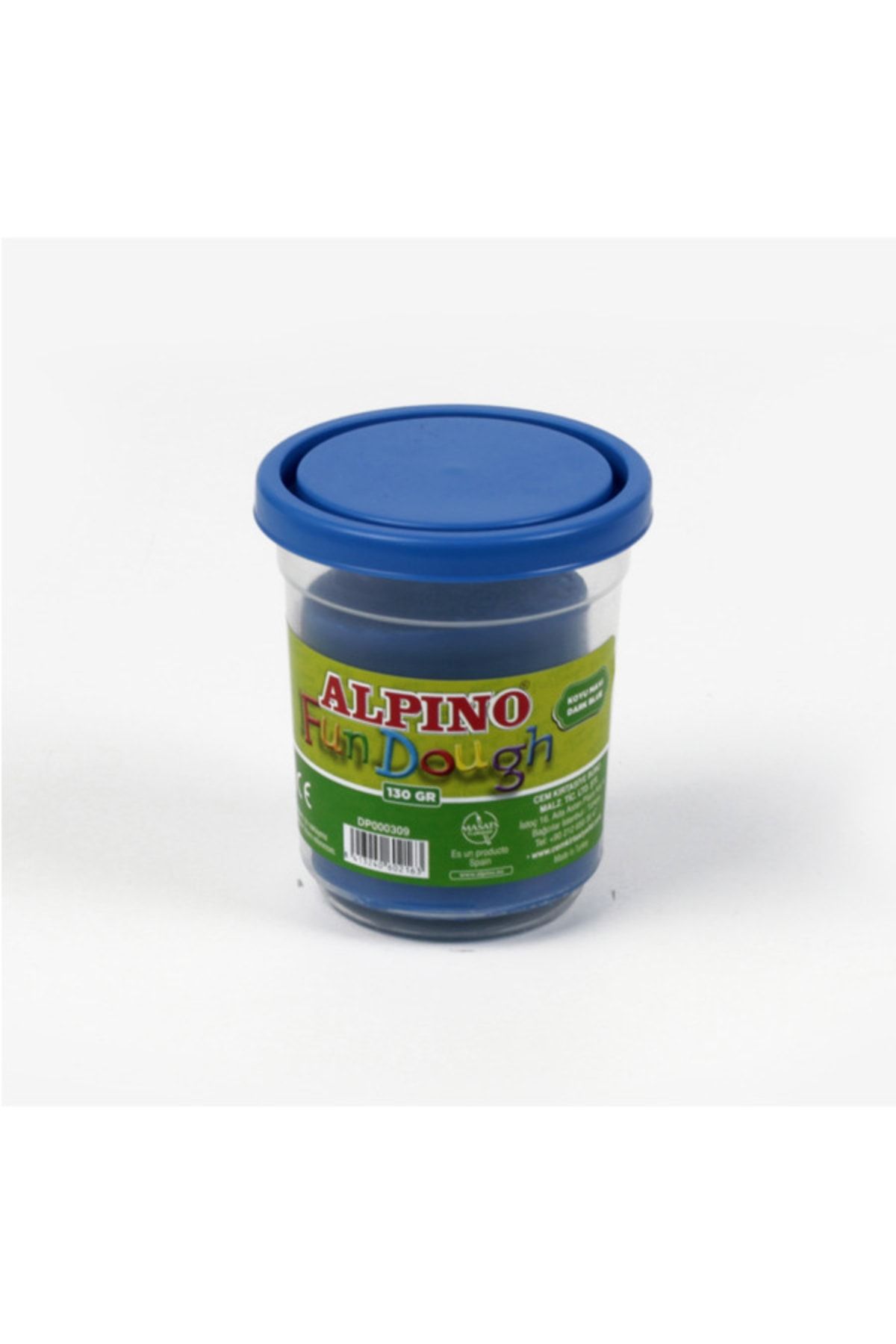 Alpino Yayıncılık Alpino Oyun Hamuru 130 Gr Koyu Mavi Dp000309