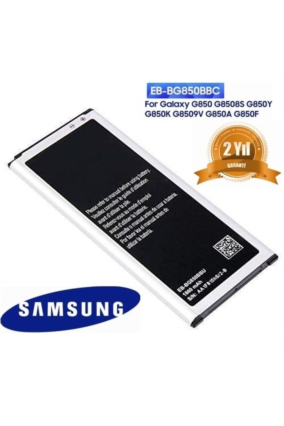 Genel Markalar Samsung Galaxy Alpha G850f Eb-bg850bbc Eb-bg850bbu Eb-bg850bbe 1860mah Batarya Pil 2 Yıl Garanti