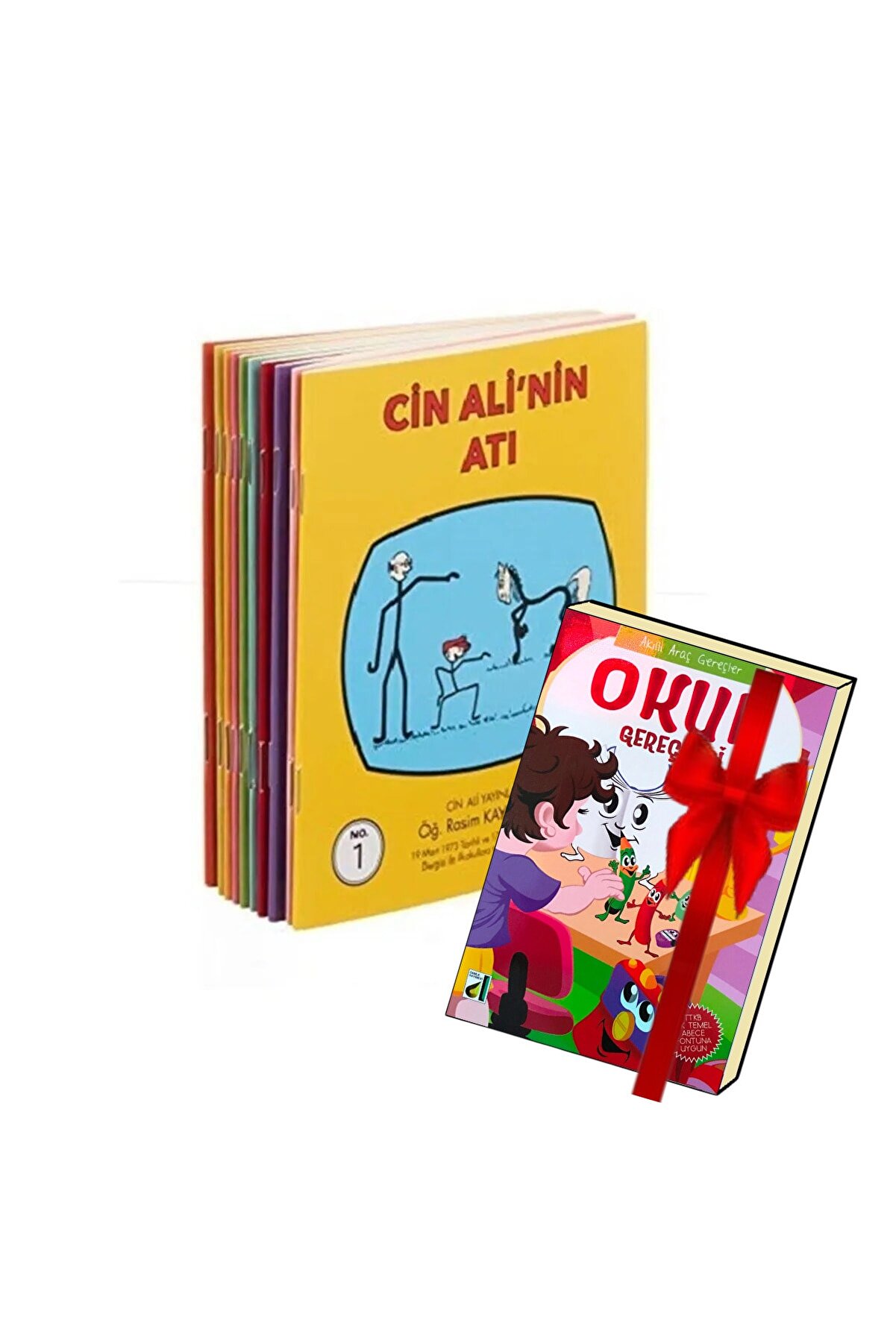 Cin Ali Yayınları 1.sınıf Cin Ali Okuma Serisi (10 Kitap)