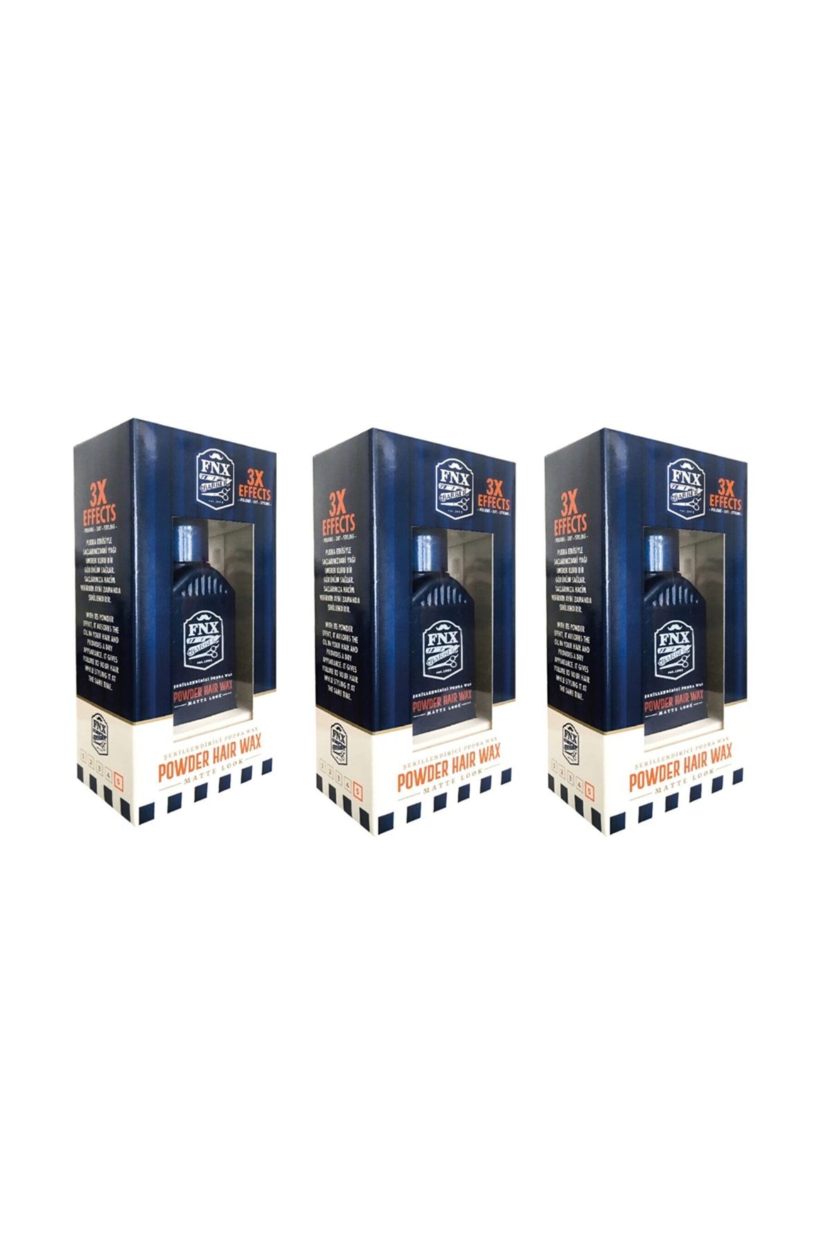 Fnx Barber Toz Wax 20 Gr X 3 Adet No:5 Mat