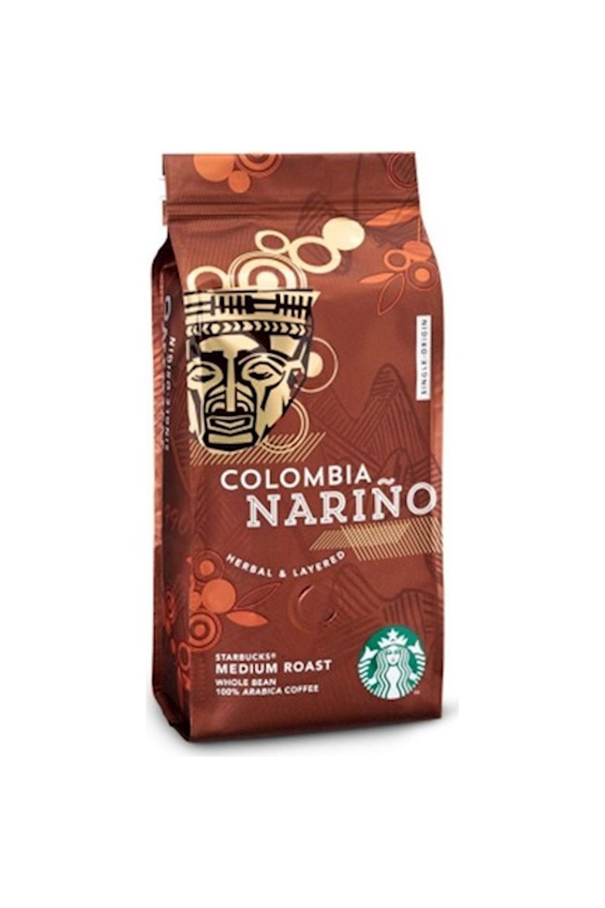 Starbucks Colombia Narino Öğütülmüş Kahve 250 gr