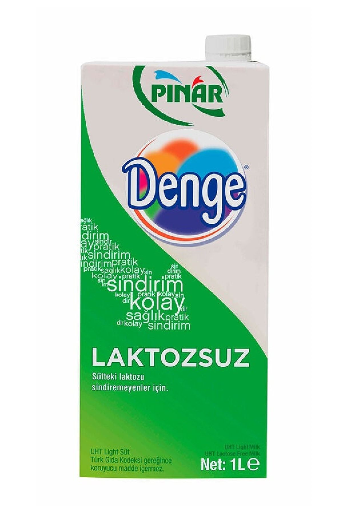 Pınar Denge Laktozsuz Süt 1 Lt