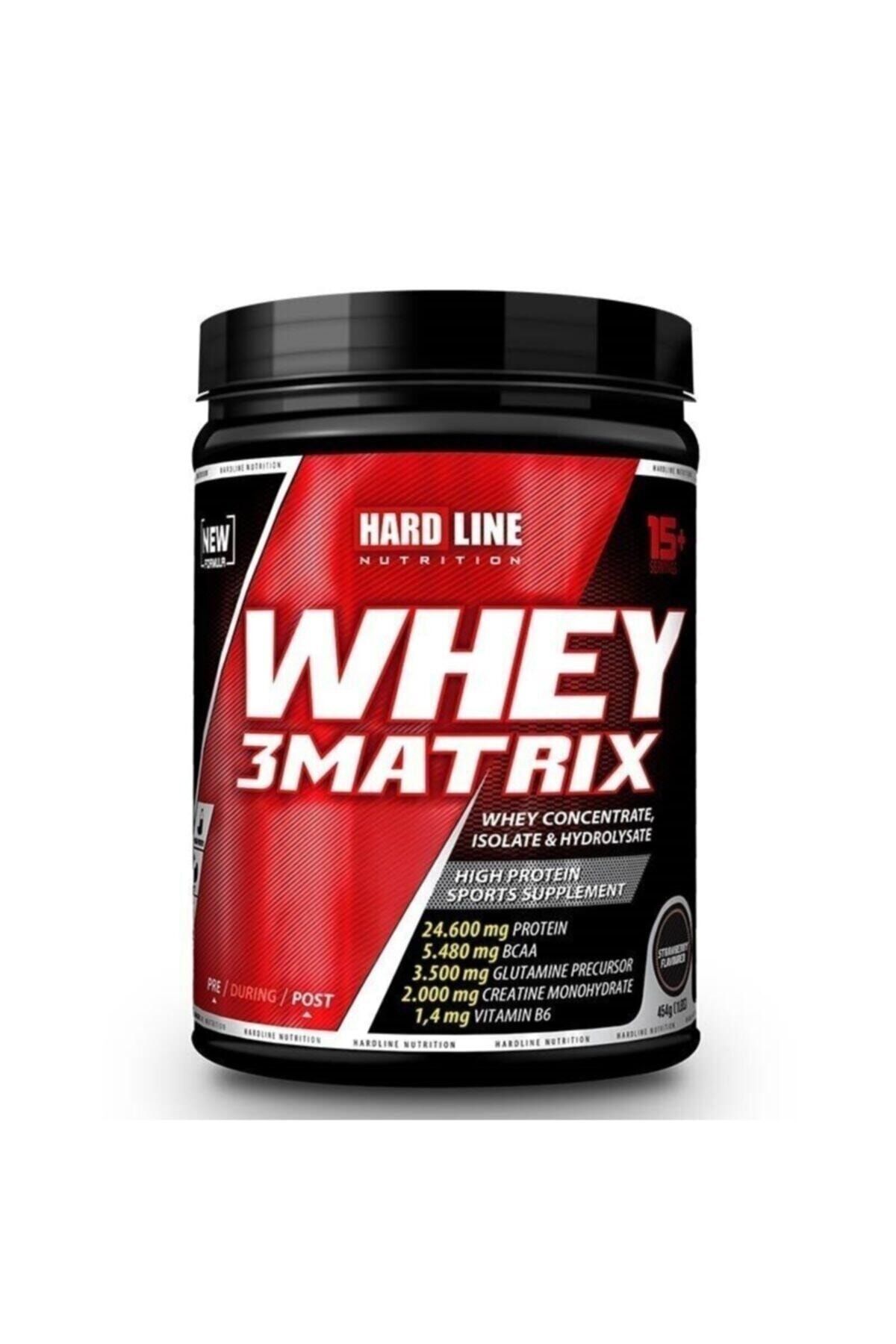 Hardline Hardline Whey 3 Matrix 454 Gr - Çilek Aroma -