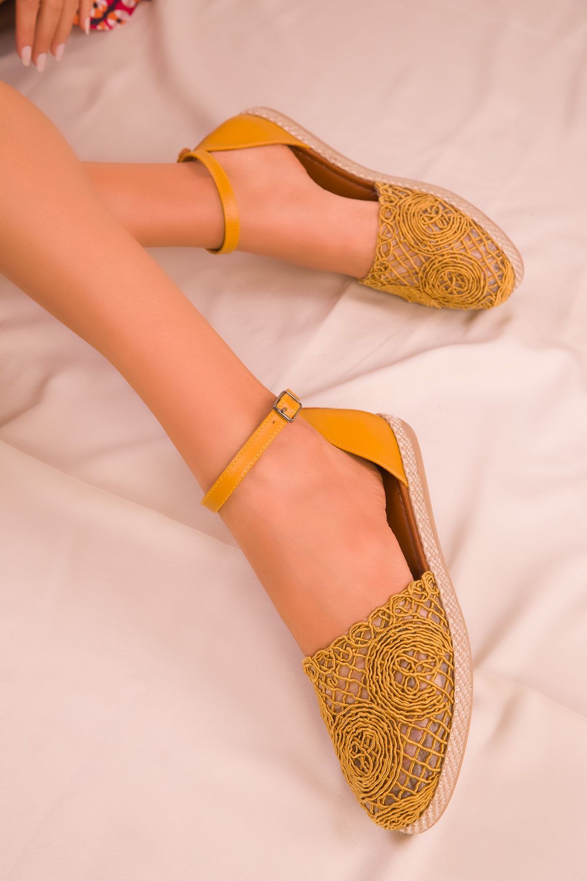 SOHO Hardal Sarı Kadın Sandalet 15046