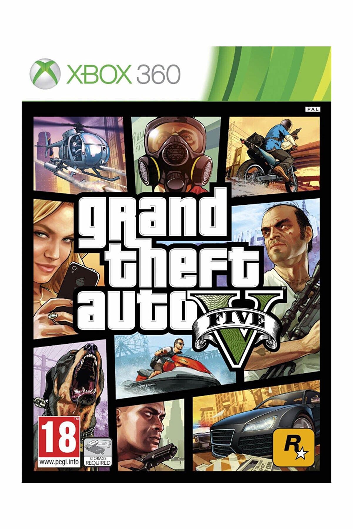 Rockstar Xbox 360 Gta 5