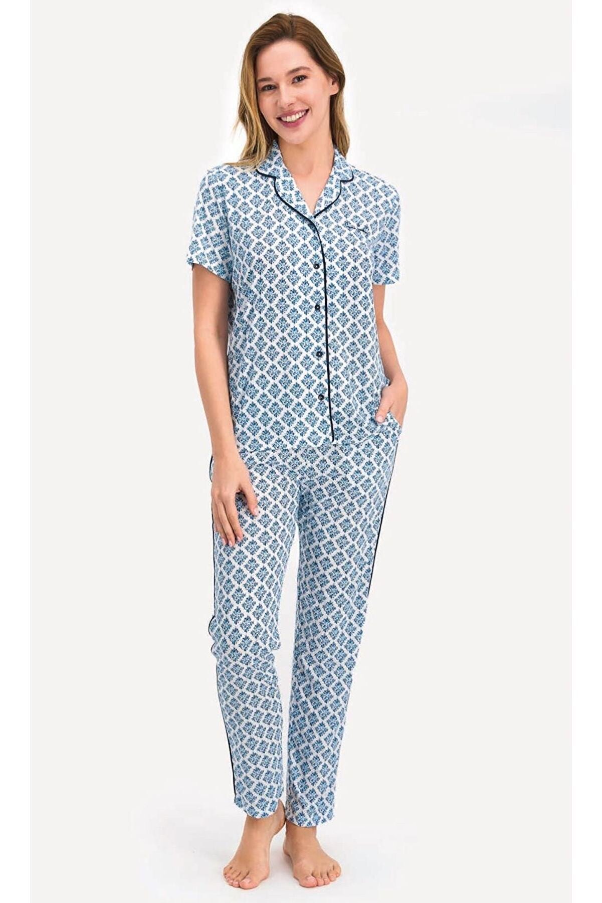 Pierre Cardin Pierrecardin 7709 Bayan Gömlek Pijama Takımı