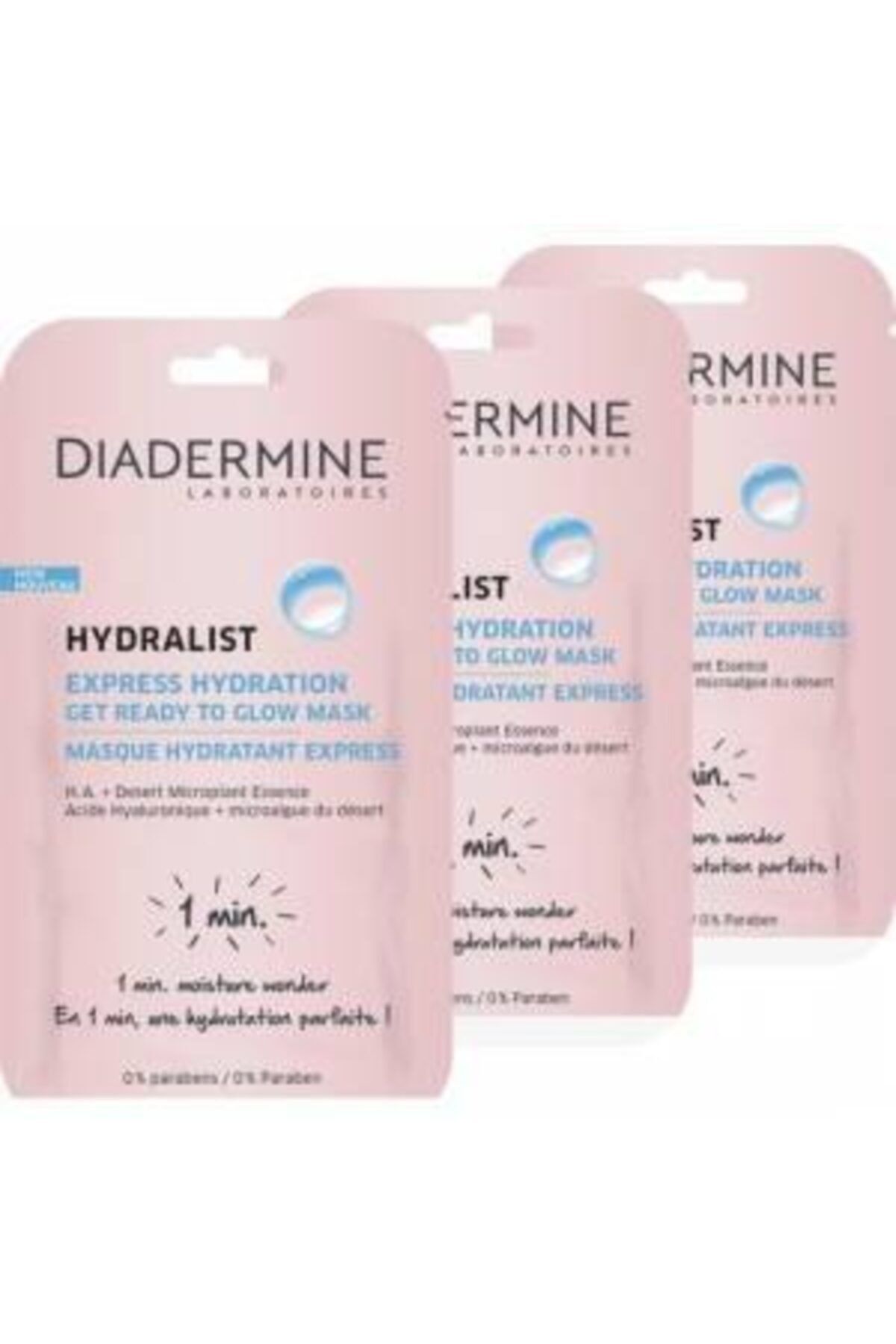 Diadermine Hydralist Detox  Maskesi 3 Adet