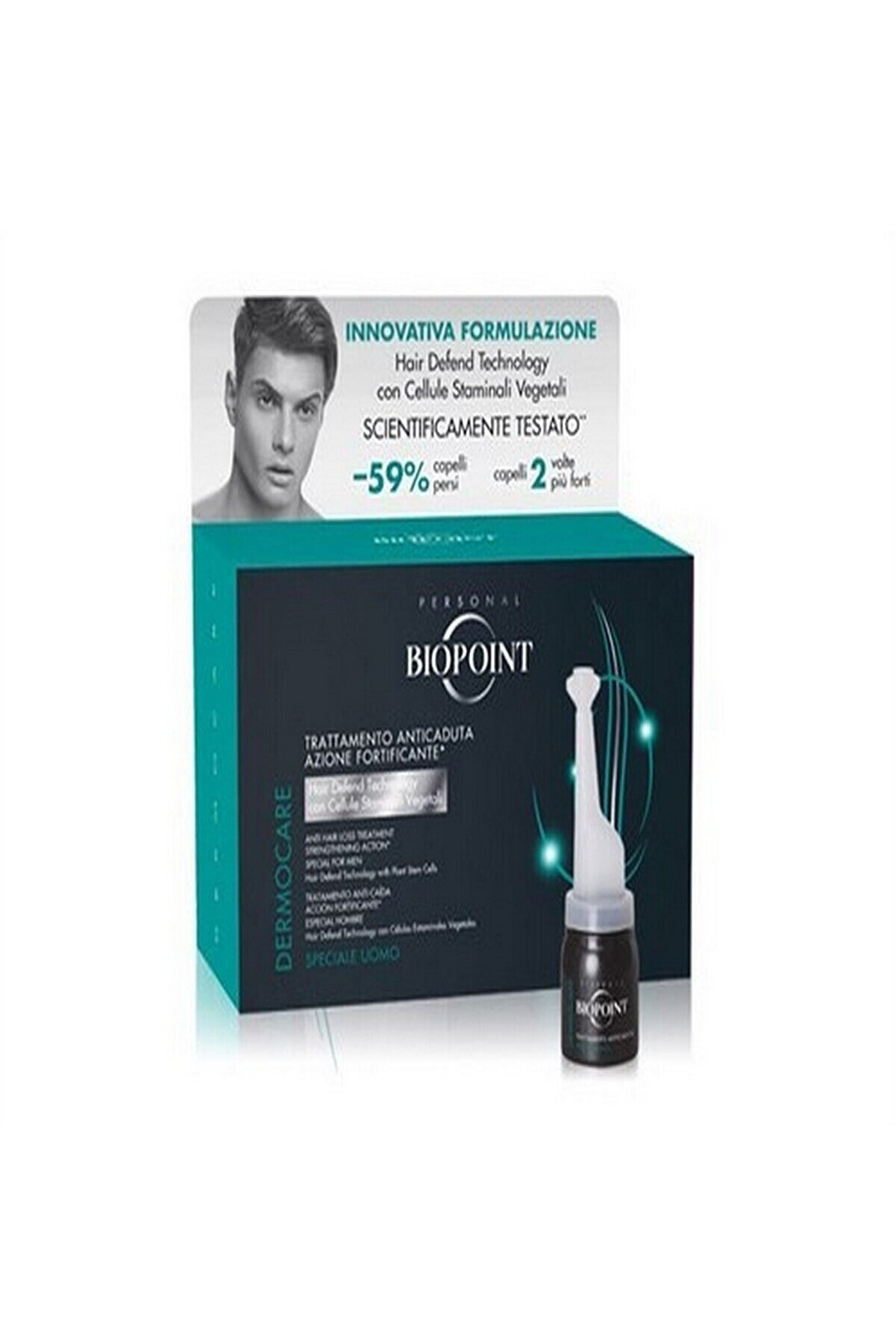 Biopoint Saç Dökülme Karşıtı Serum - Dermo Antıloss Treat Men 12X6 ml 8051772484026