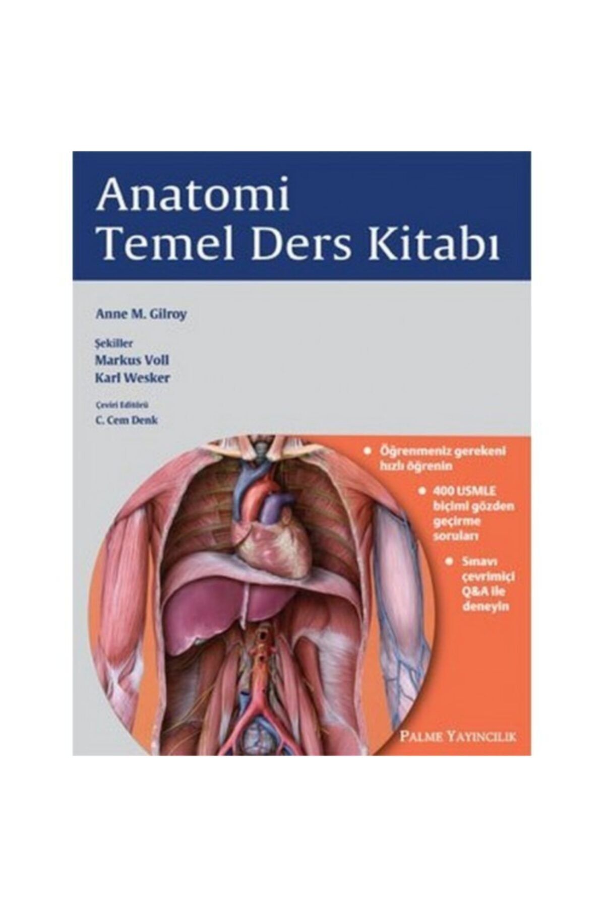 Palme Yayınevi Anatomi Temel Ders Kitabı - Palme