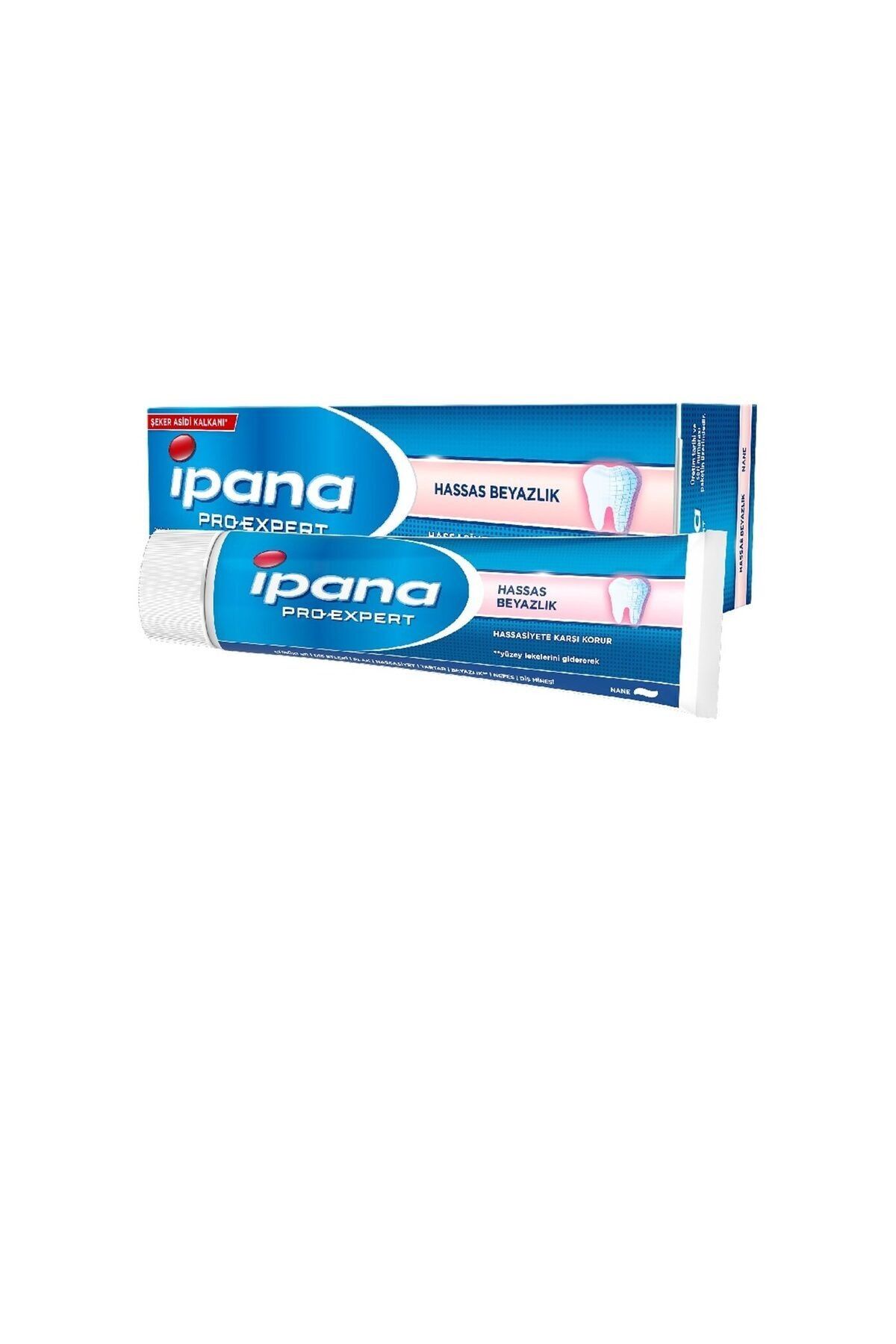 İpana Pro Expert Hassas Beyazlık Nane Diş Macunu 2x100 ml