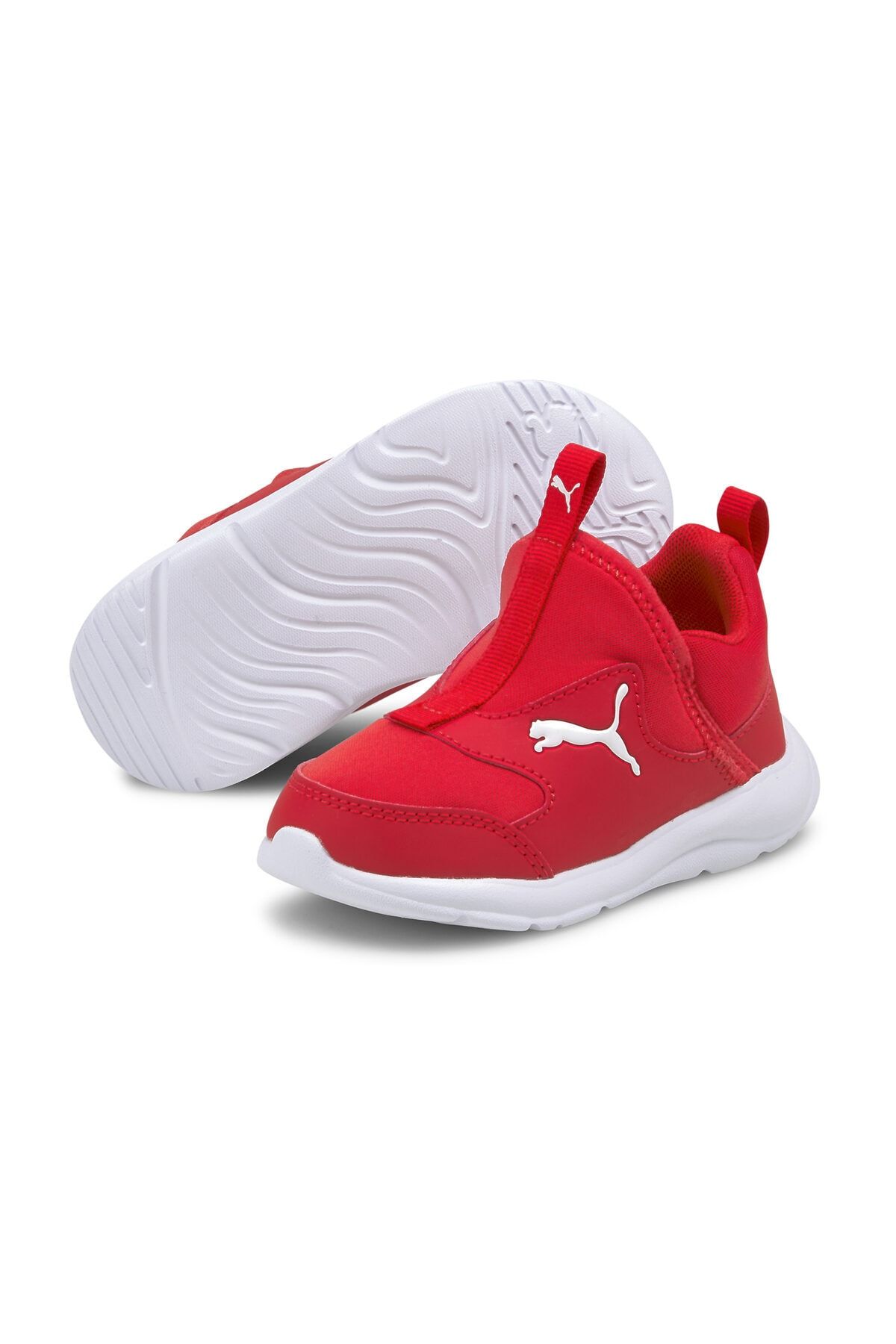 Puma Unisex Bebek Kırmızı  Sneaker