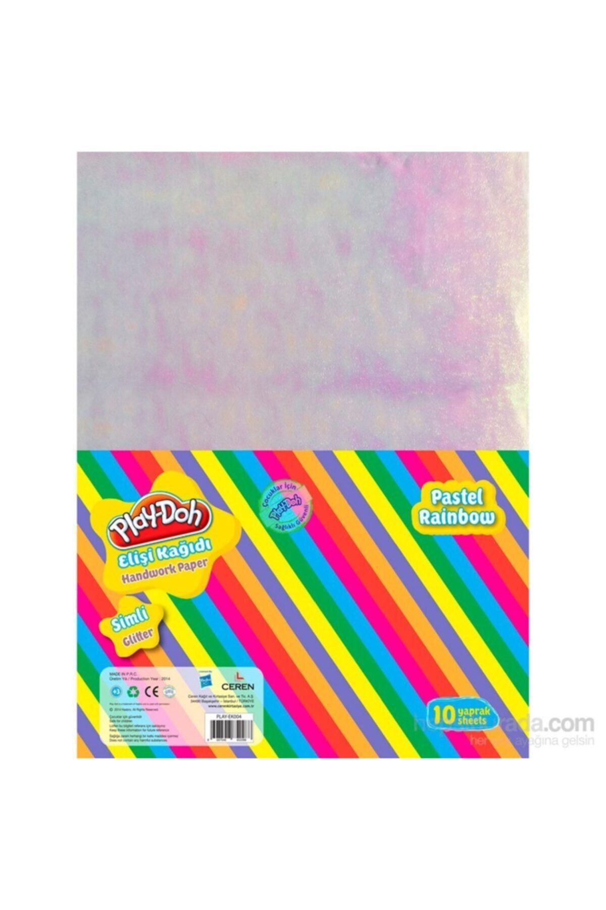 Play Doh Play-Doh Simli Elişi Kağıdı 10 Renk