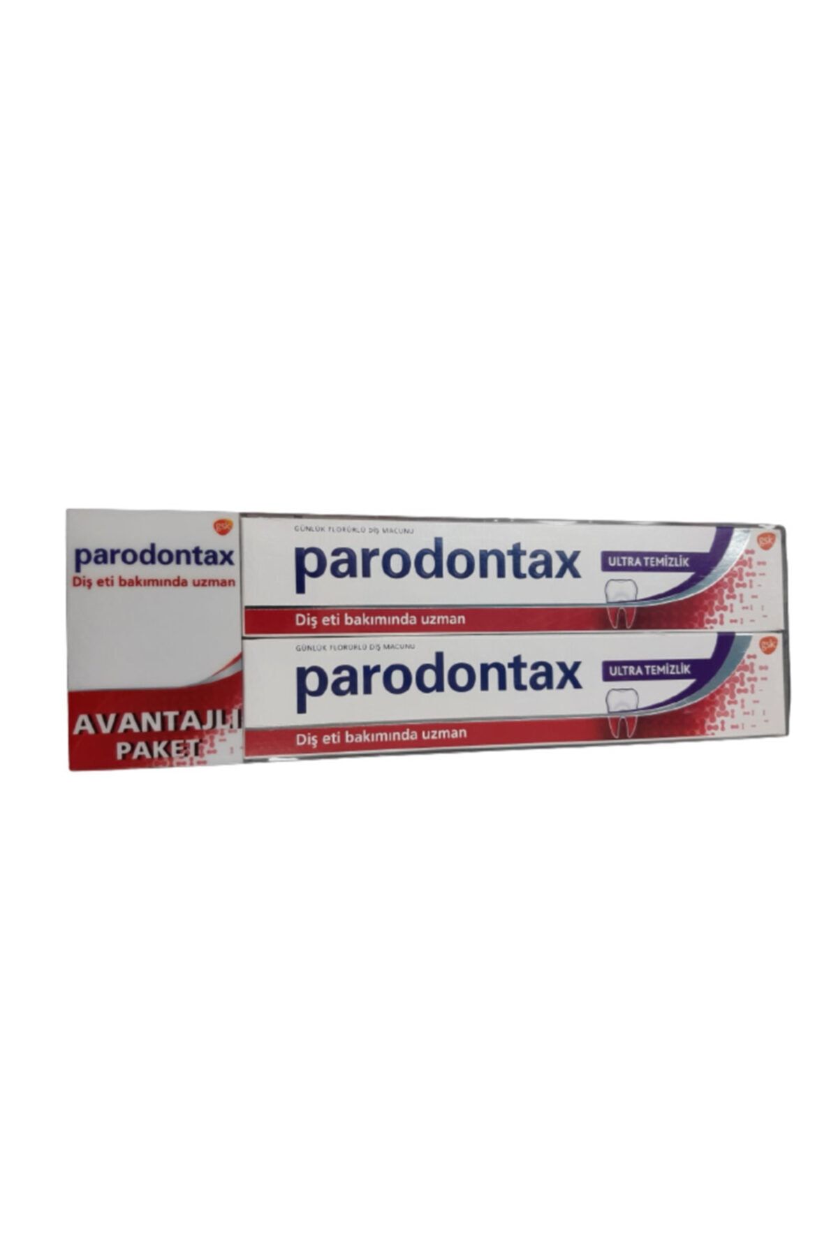 Parodontax Ultra Temizlik Diş Macunu 75ml Avantajlı Paket 1+1 (2 Adet)