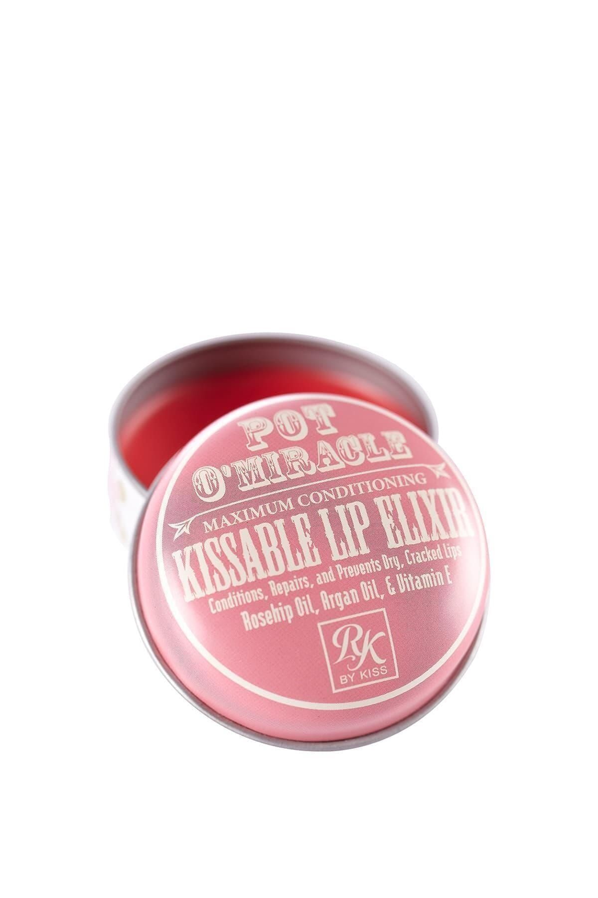 Ruby Kisses Pot O' Mıracle Kuruyan Ve Çatlayan Dudaklara Yoğun Nemlendirici Bakım - Kuşburnu Yağı & Gül - 10 G