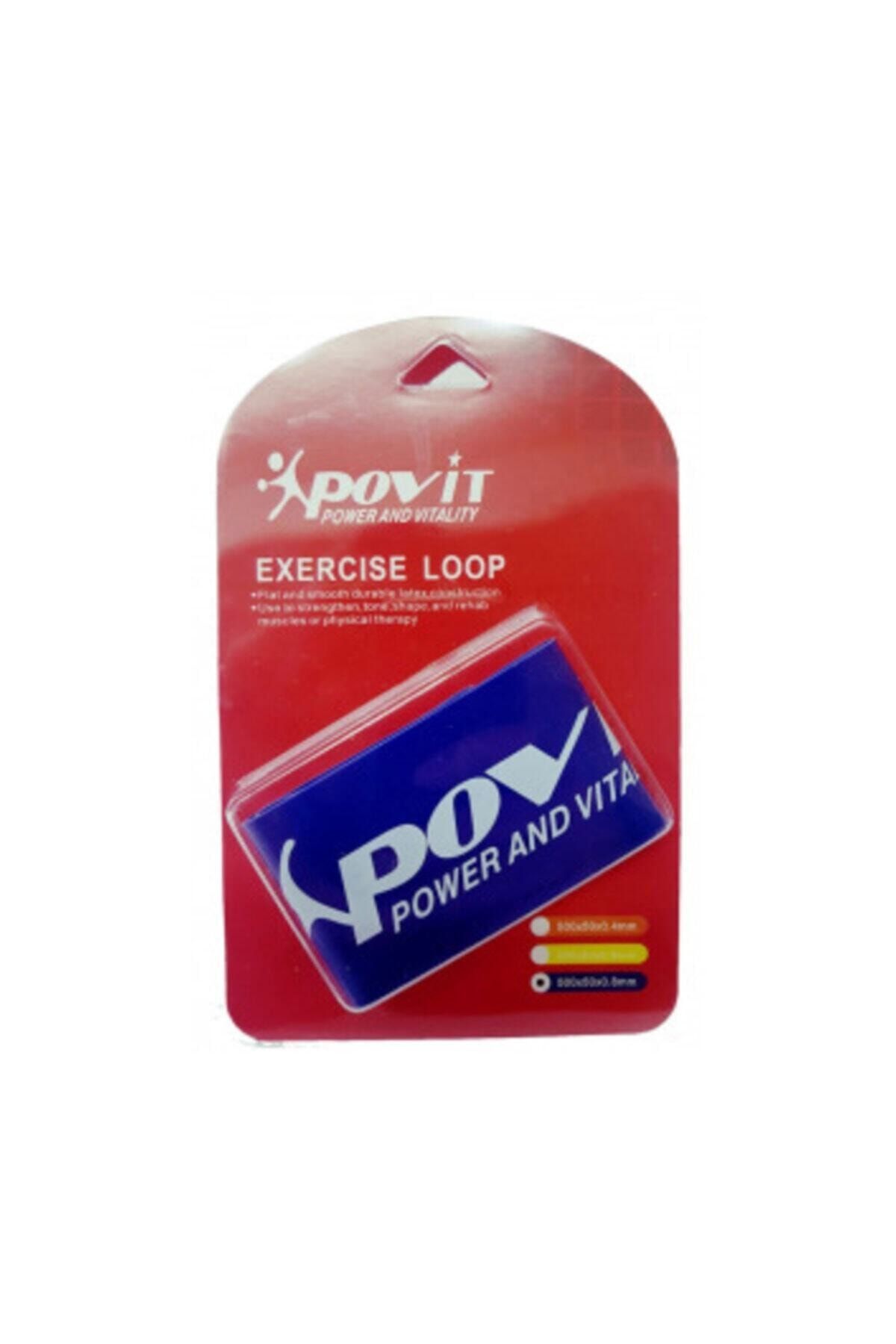 Povit Lks 87 Exercise Loop Pilates Bandı-mavi Sert
