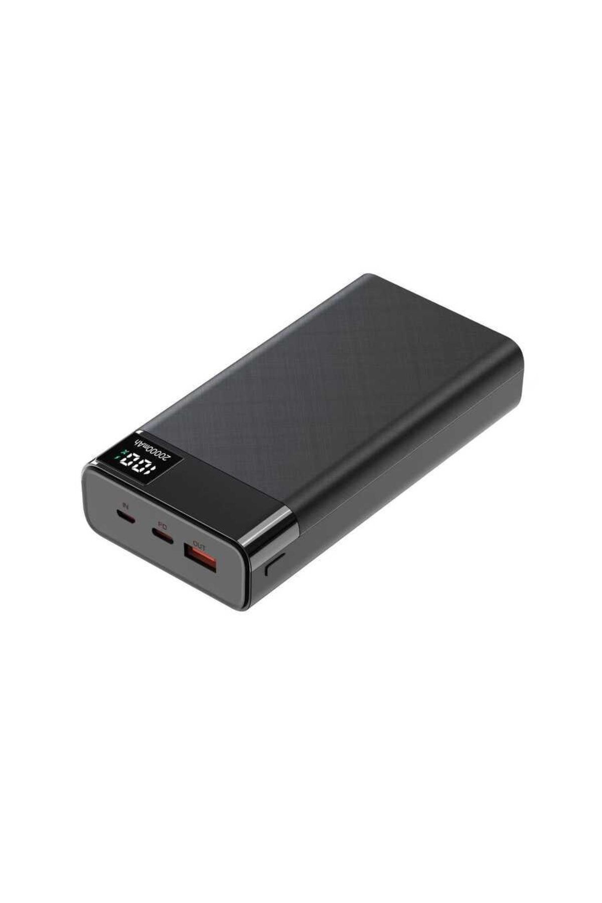 Kupa 20.000 Mah Powerbank Dijital Göstergeli 3.0usb Ve Type-c Çıkışlı 22.5w Hızlı Şarj Destekli