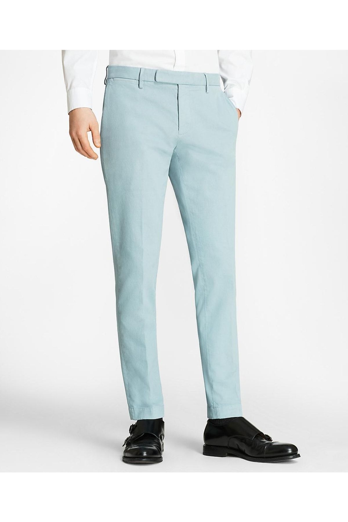 BROOKS BROTHERS Erkek Mavi Renkli Chino Pantolon