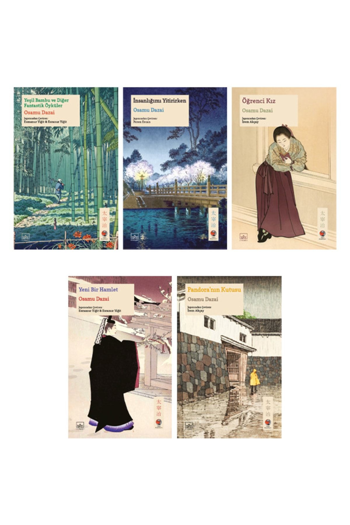İthaki Yayınları Osamu Dazai Kitaplığı 5 Kitap Takım