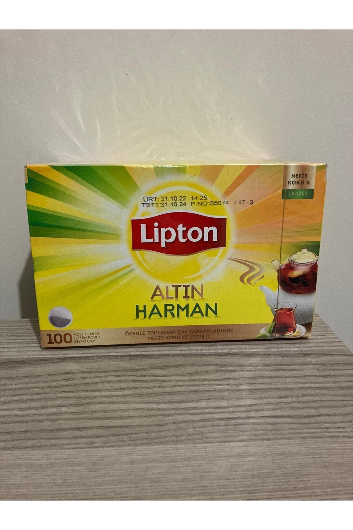 Lipton Altın Harman Demlik Poşet 100'lü