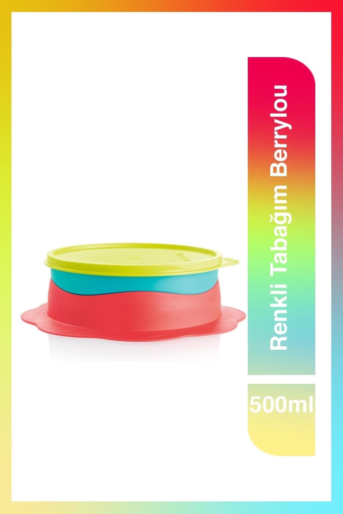Tupperware Renkli Tabağım Berrylou 500 Ml