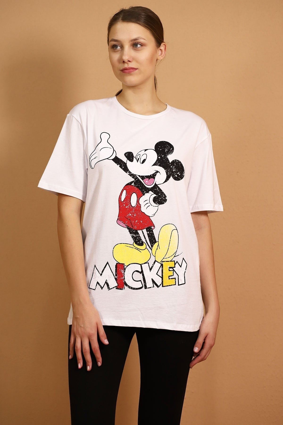 GABRİA Mickey Mause Baskılı T-shirt