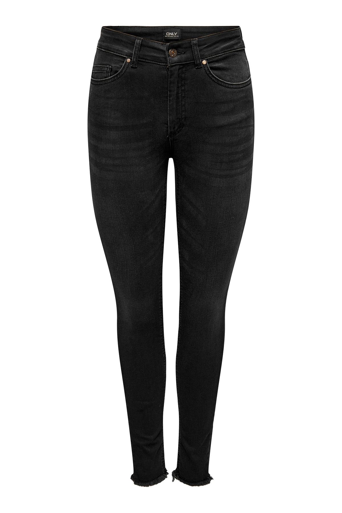 Only Pamuklu Normal Bel Skinny Fit Jeans Kot Pantolon 15287159