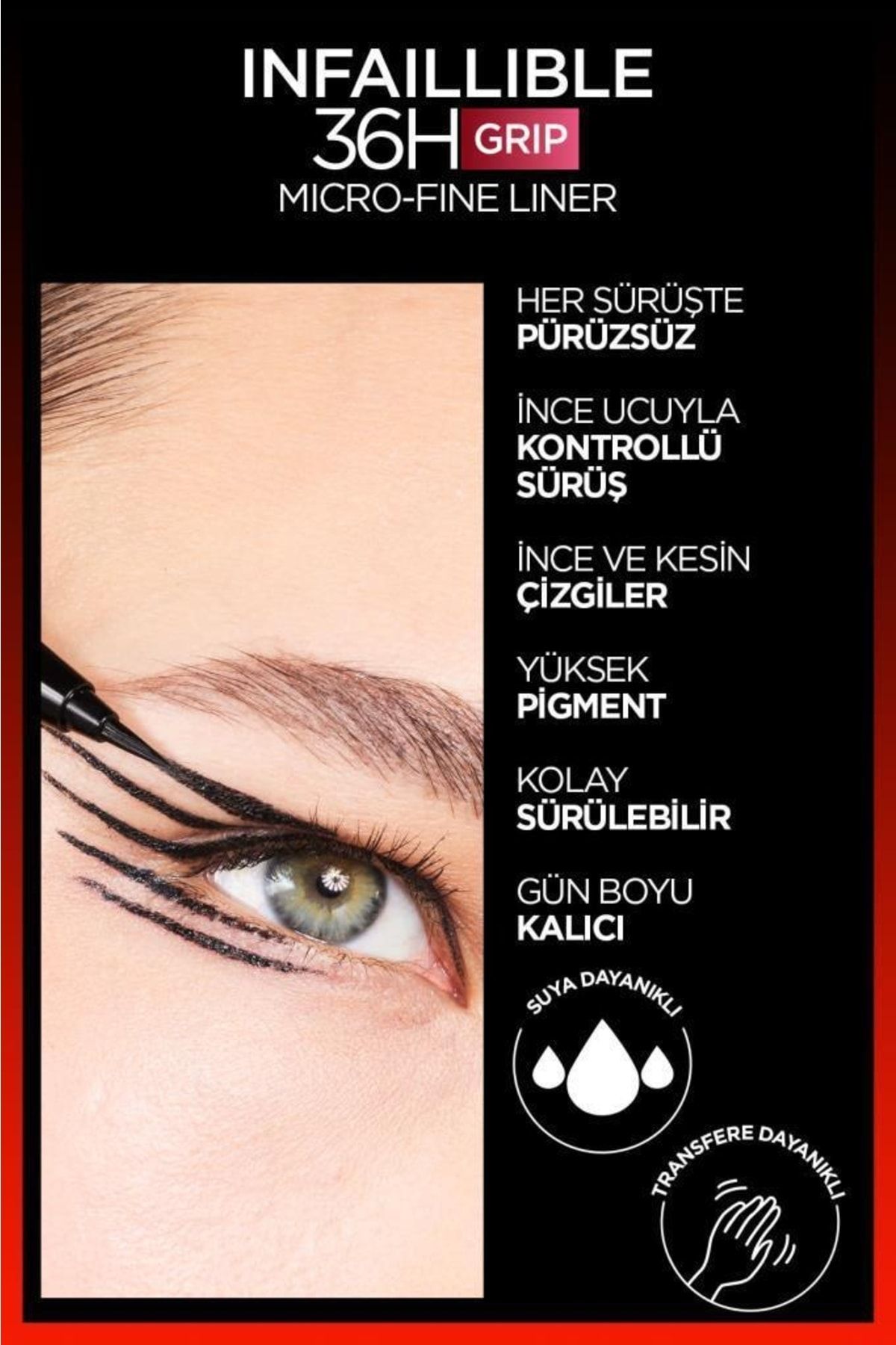Infaillible 36H Grip Micro Fine Eyeliner 03 Ancient Rose_4