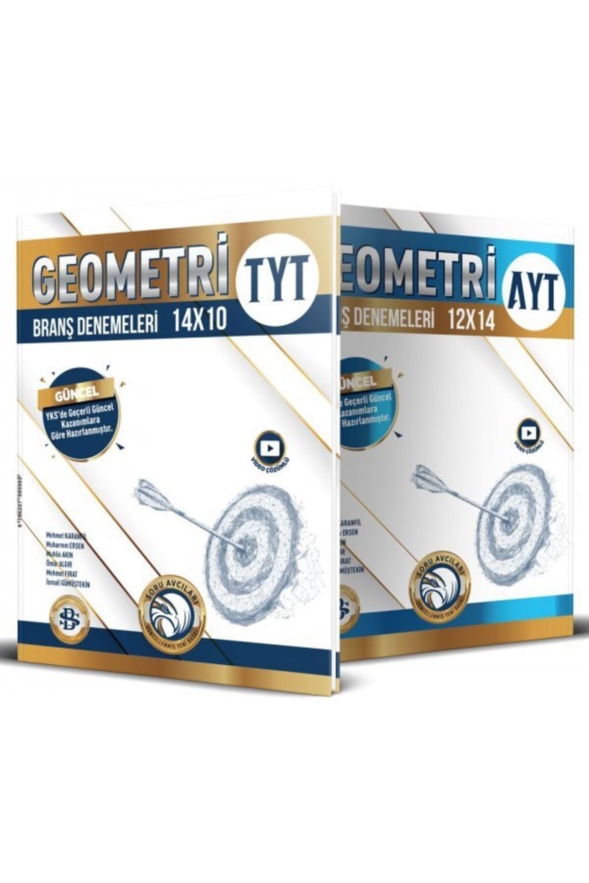 Bilgi Sarmal Yayınları Ayt Geometri 12 X 14 Branş Denemeleri