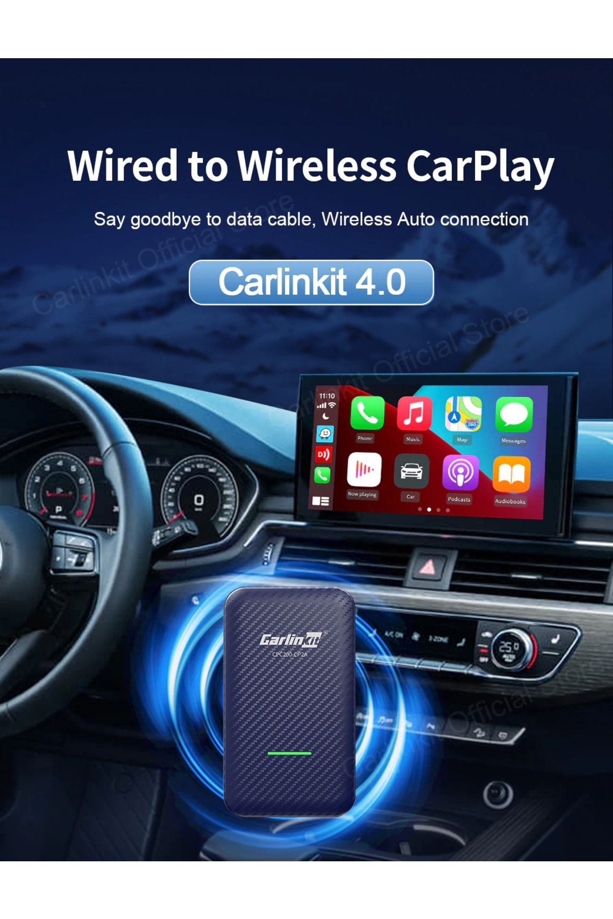 carlinkit 4.0 Apple & Android Carplay 2023 Uyumlu