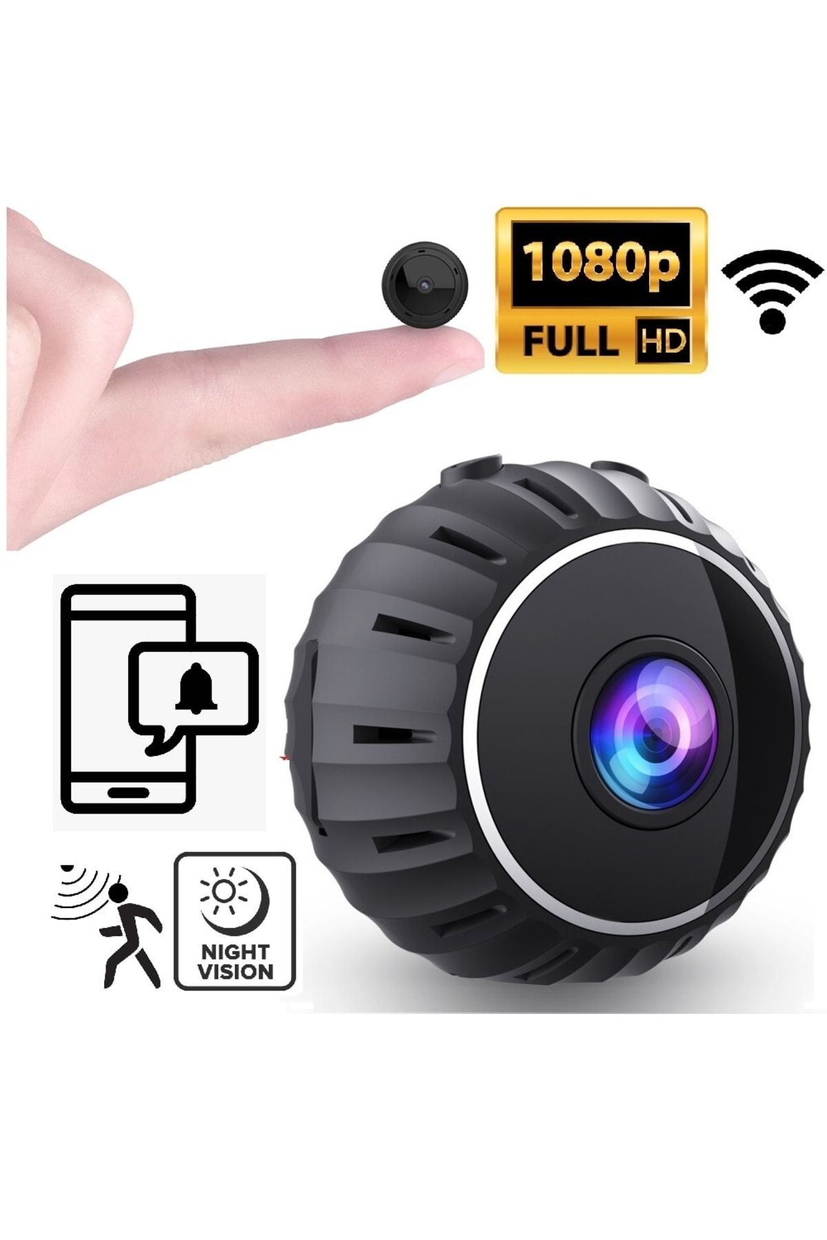 Wevolt X10 1080p Ultra Mini Wifi Kamera Gece Görüşlü Mini Dv Kamera 1080p. A9 Pro Wifi Kamera.,,