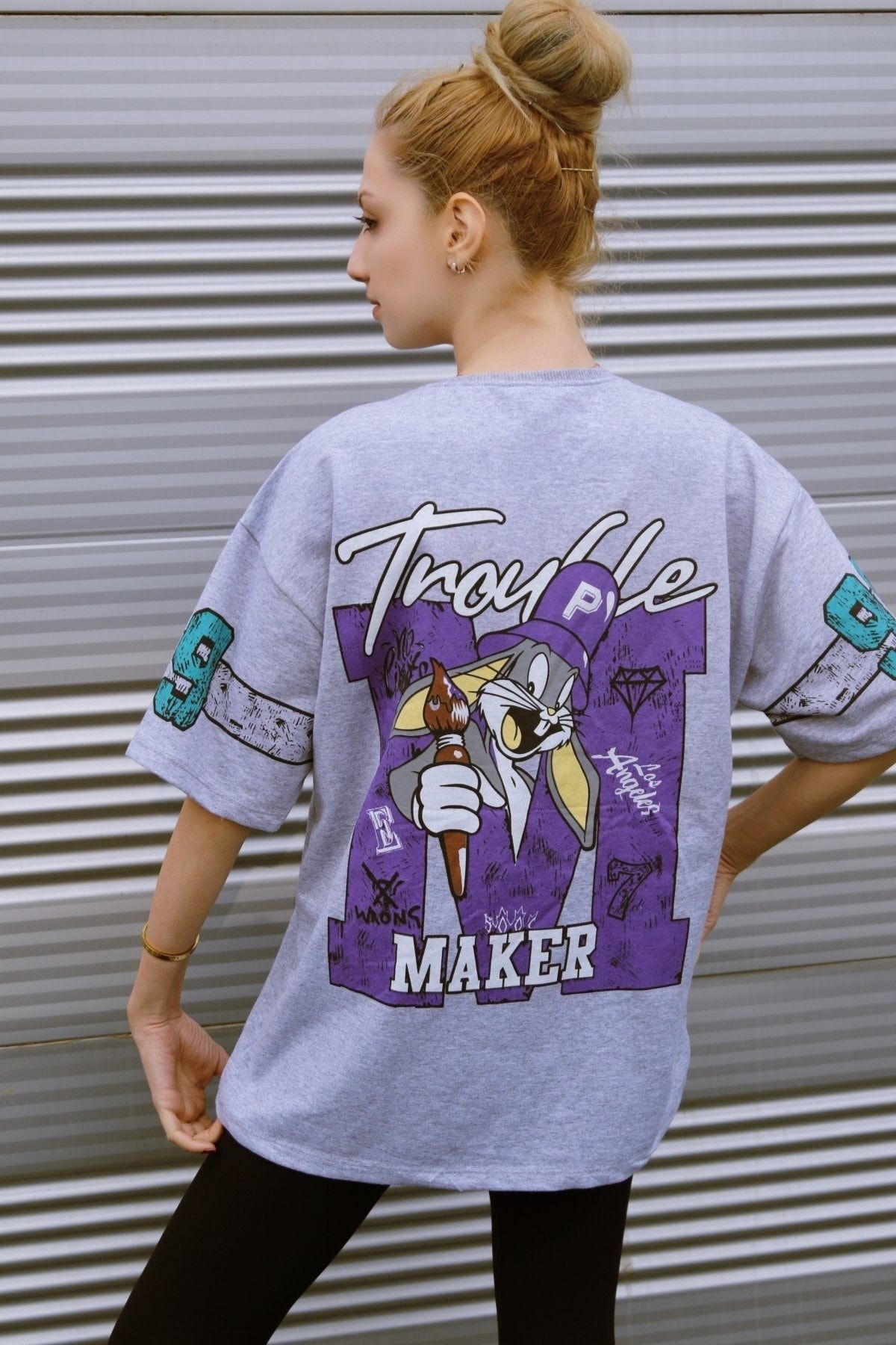 HAKKE Iki Iplik Trouble Maker T-shirt