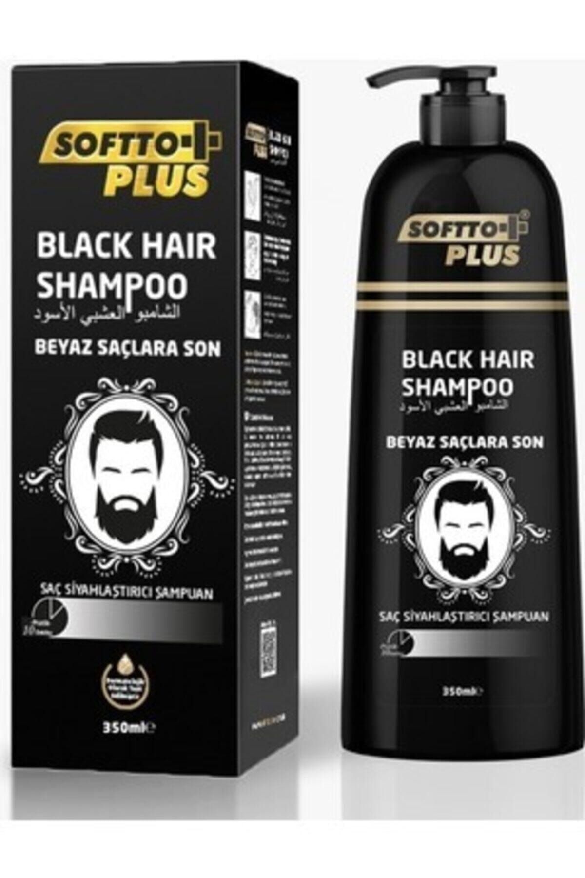 Softto Plus Sampoo Saç Siyahlaştırıcı Sampuan 350ml