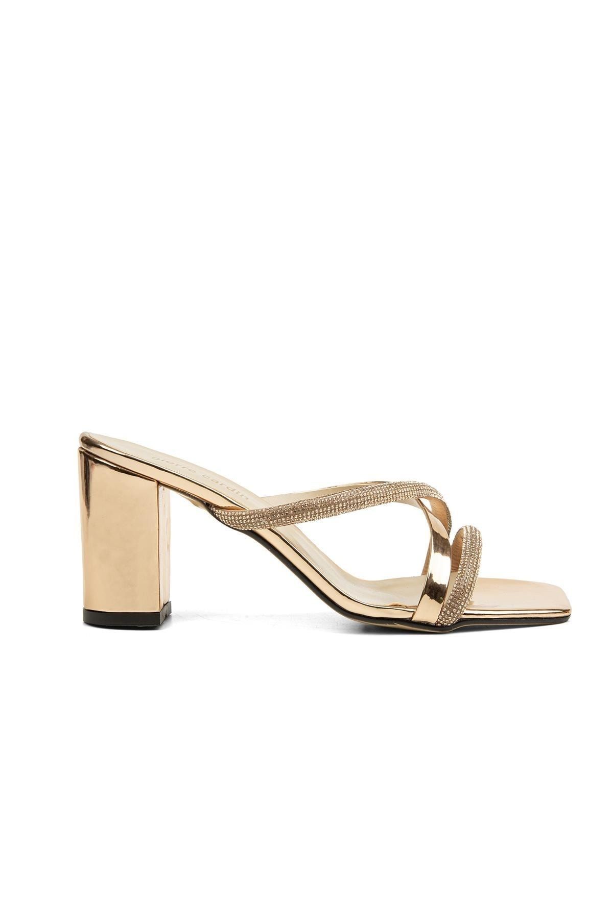 Pierre Cardin ® | Pc-52217-3478 Altın - Kadın Topuklu Ayakkabı