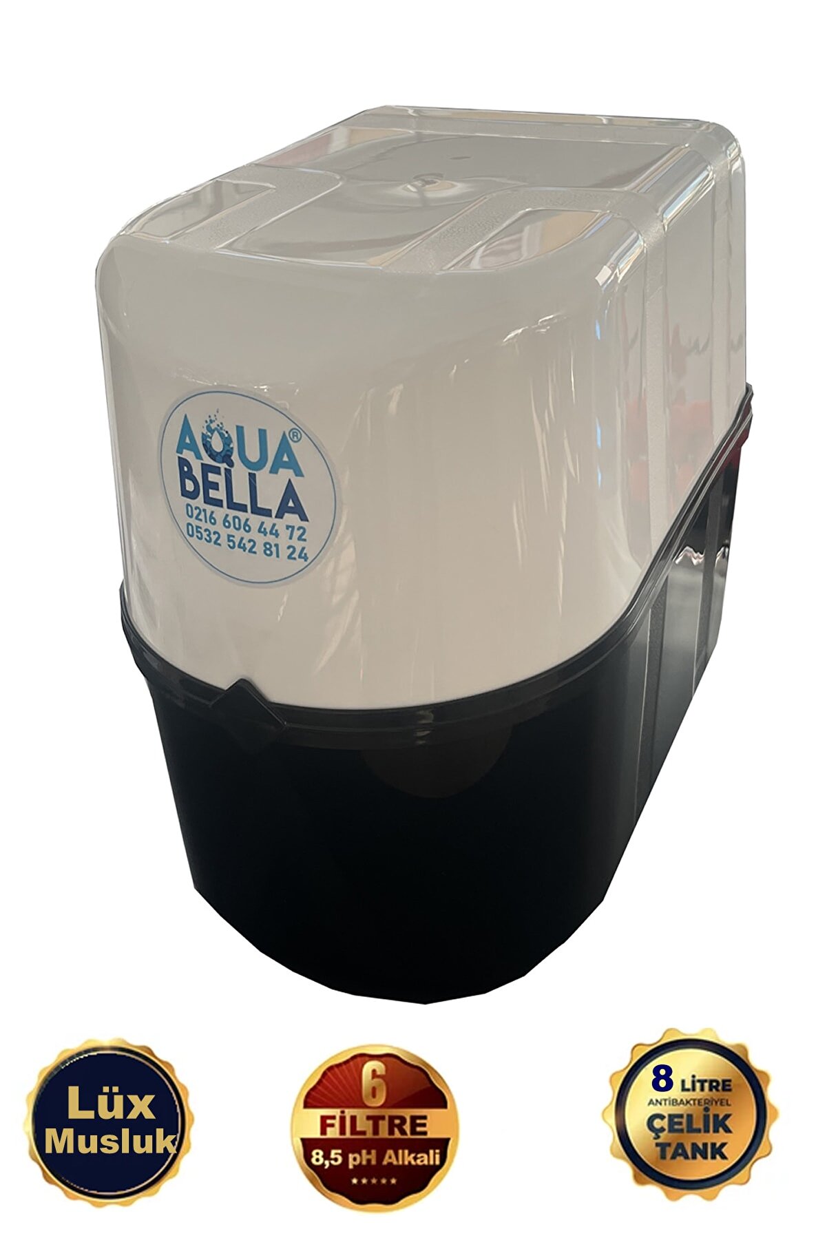 AQUA BELLA Gold Crystal 10 Aşamalı Çelik Tanklı Su Arıtma Cihazı